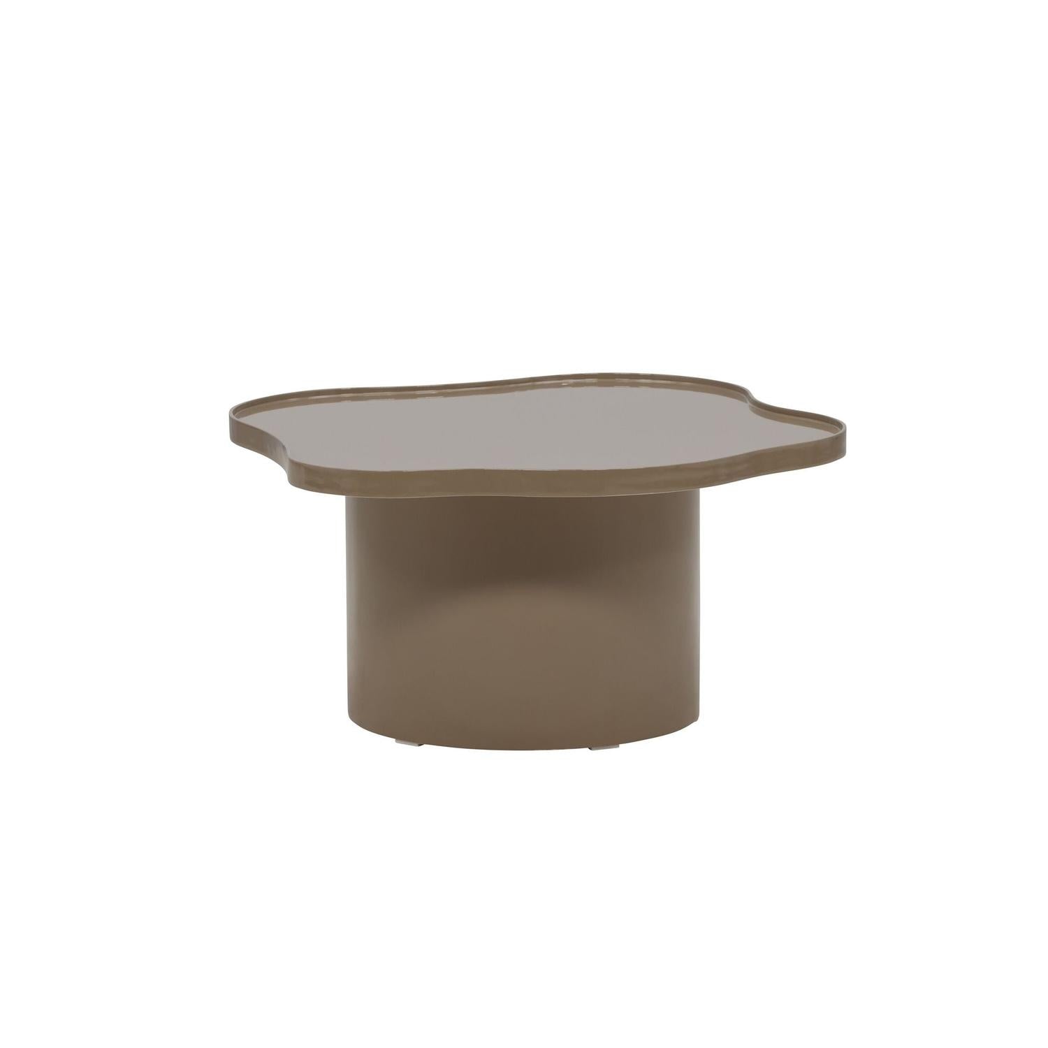 Couchtisch Ilse Ø90cm - Braun-Couchtische-Venture Home-le canapé