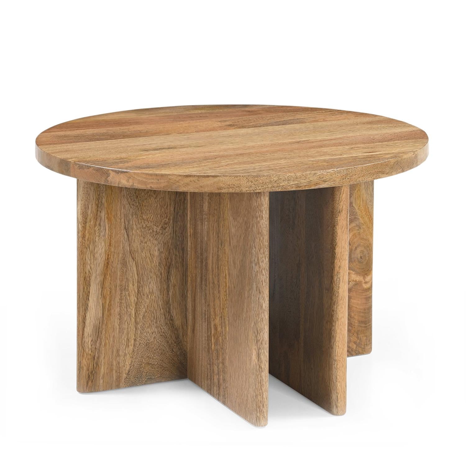 Couchtisch Jade Ø60cm - Hellbraun-Couchtische-Benoa-le canapé