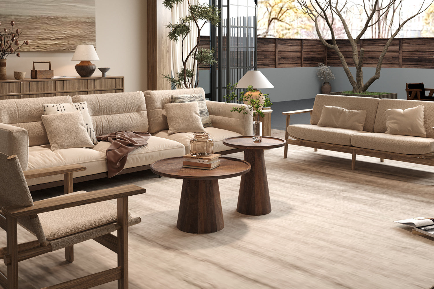 Couchtisch Jules Ø65cm - Braun-Couchtisch-Rousseau-le canapé