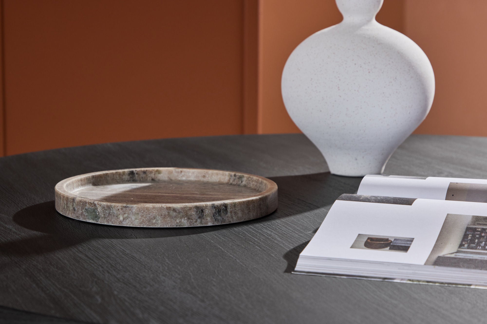 Couchtisch Juno Ø120cm - Schwarz-Couchtisch-Venture Home-le canapé