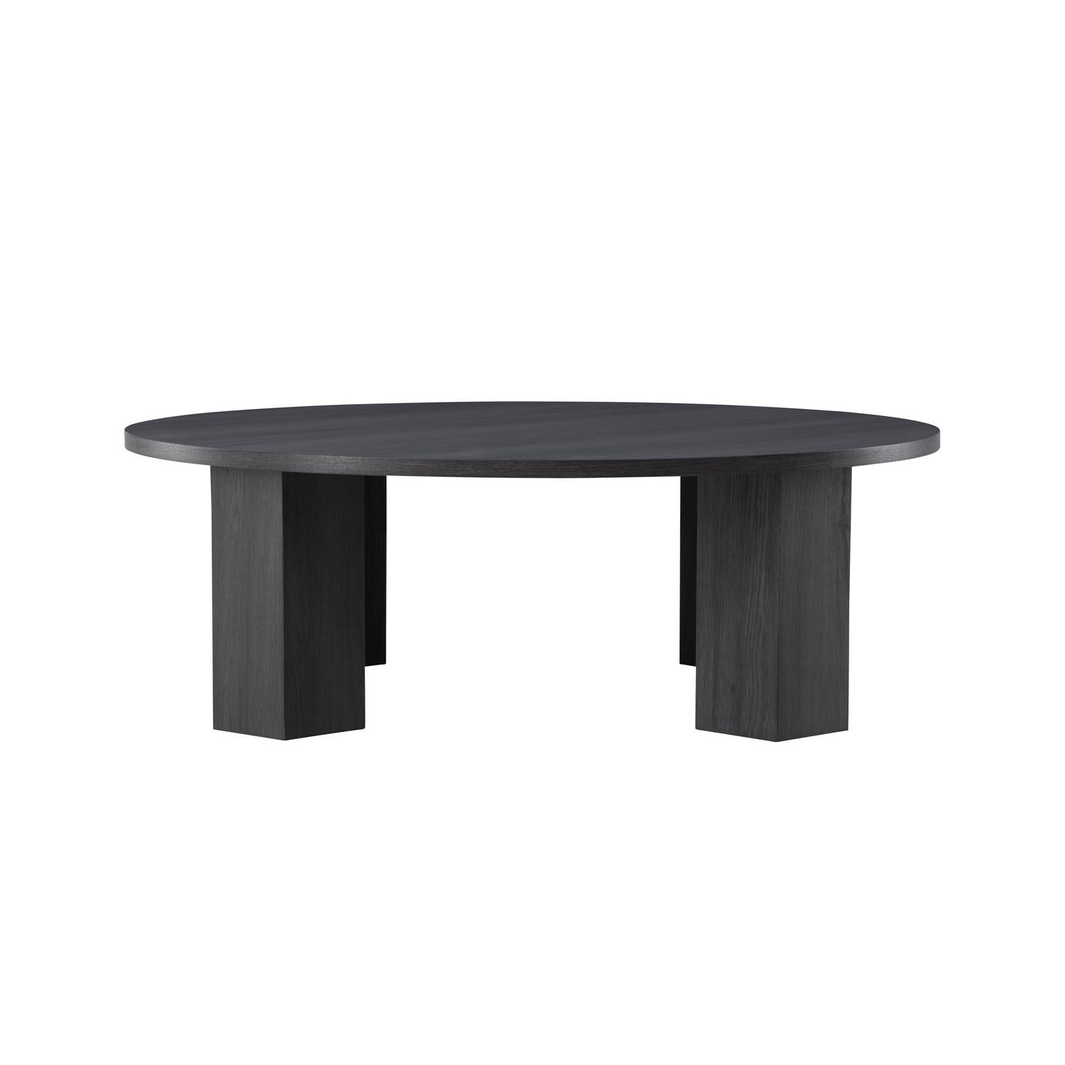 Couchtisch Juno Ø120cm - Schwarz-Couchtische-Venture Home-le canapé