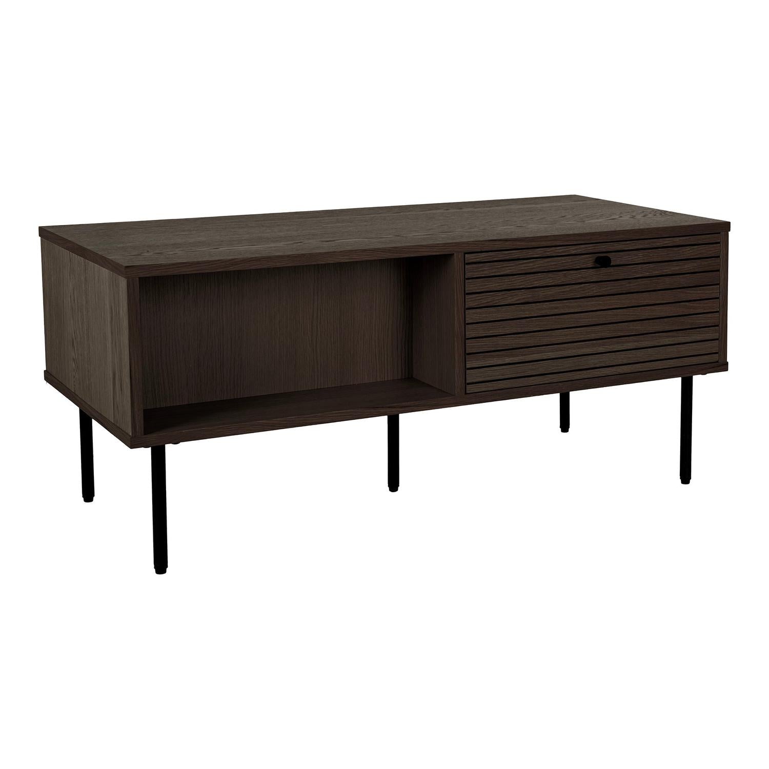 Couchtisch Kyoto 100cm - Dunkelbraun-Couchtische-House Nordic-le canapé