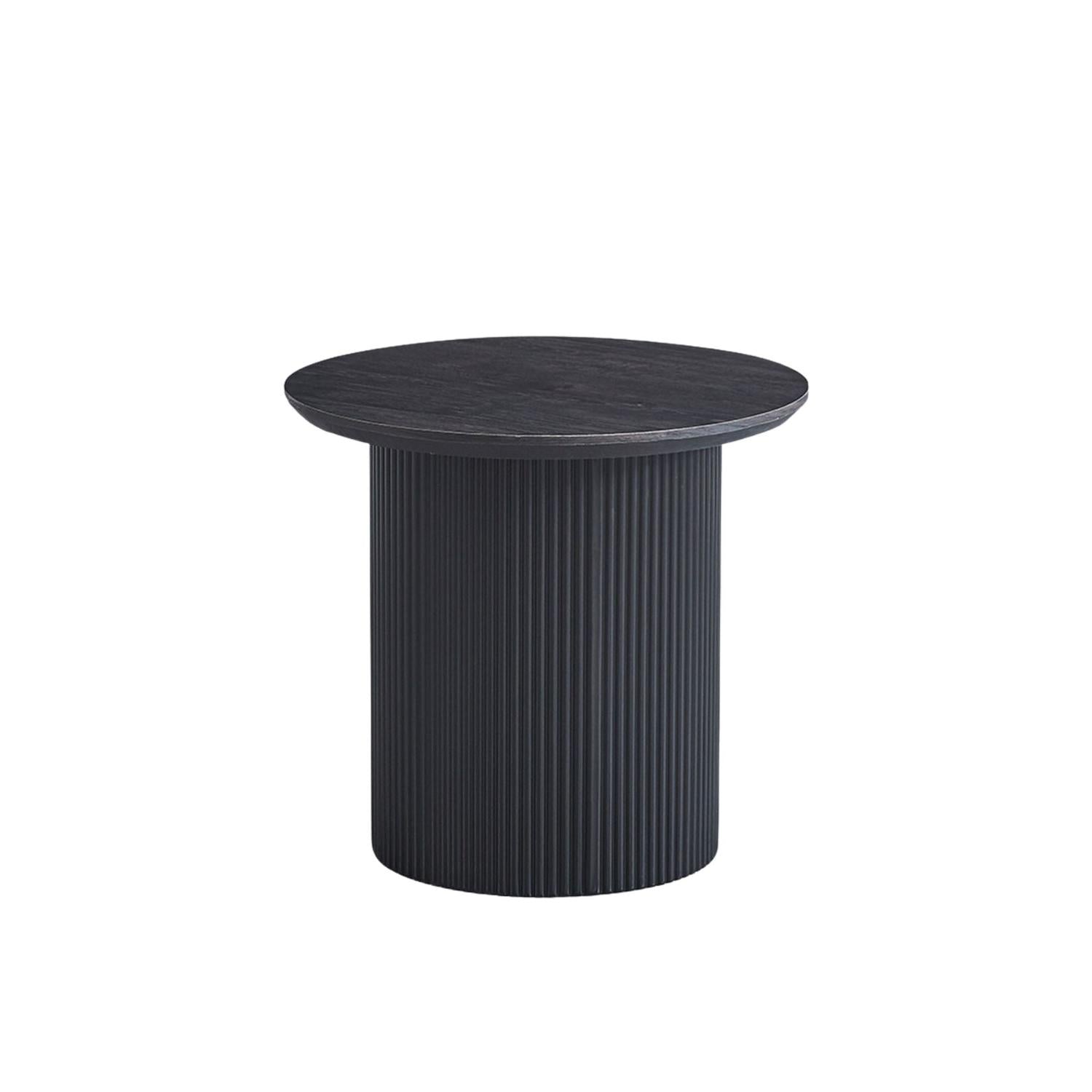 Couchtisch Lagos Ø50cm - Dunkelbraun-Couchtisch-Rousseau-le canapé