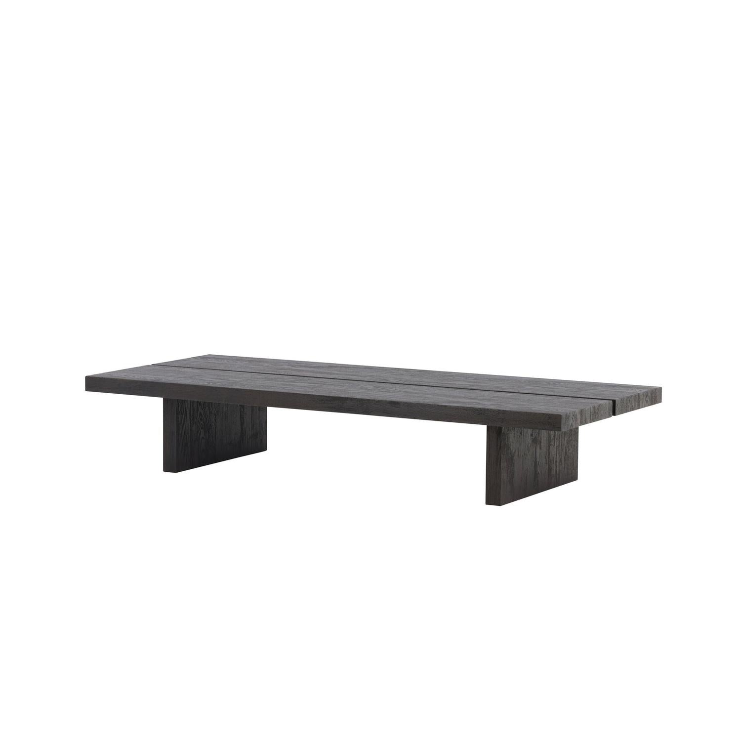 Couchtisch Lancaster 140cm - Schwarz-Couchtisch-Venture Home-le canapé