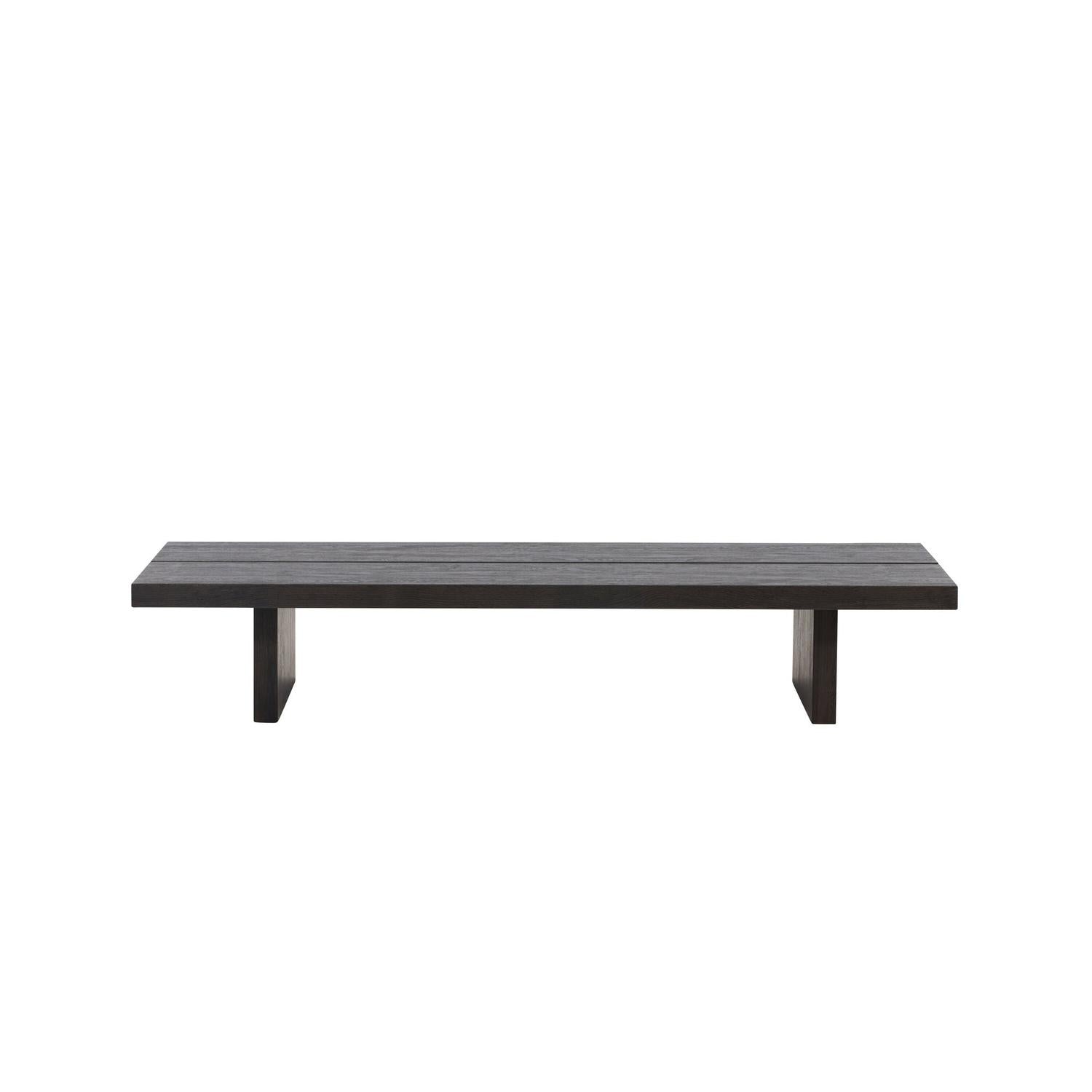 Couchtisch Lancaster 140cm - Schwarz-Couchtisch-Venture Home-le canapé