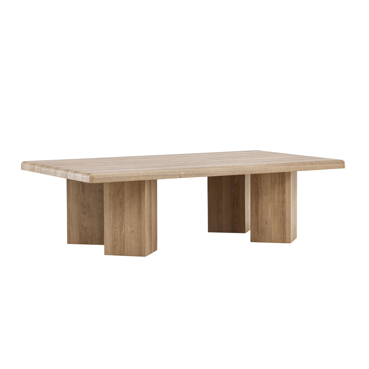 Couchtisch Lillehammer 140cm - Hellbraun-Couchtisch-Venture Home-le canapé