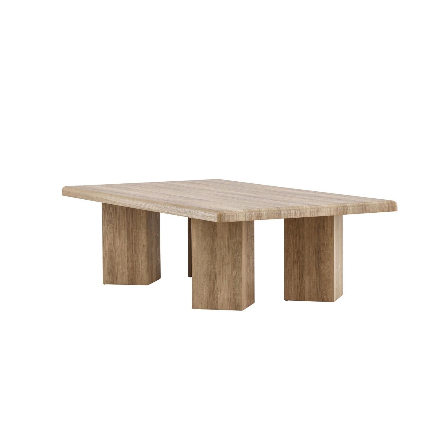 Couchtisch Lillehammer 140cm - Hellbraun-Couchtische-Venture Home-le canapé