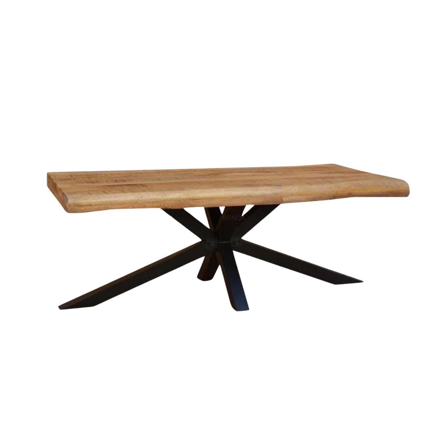 Couchtisch Live Edge 130cm - Natur-Couchtisch-Benoa-le canapé