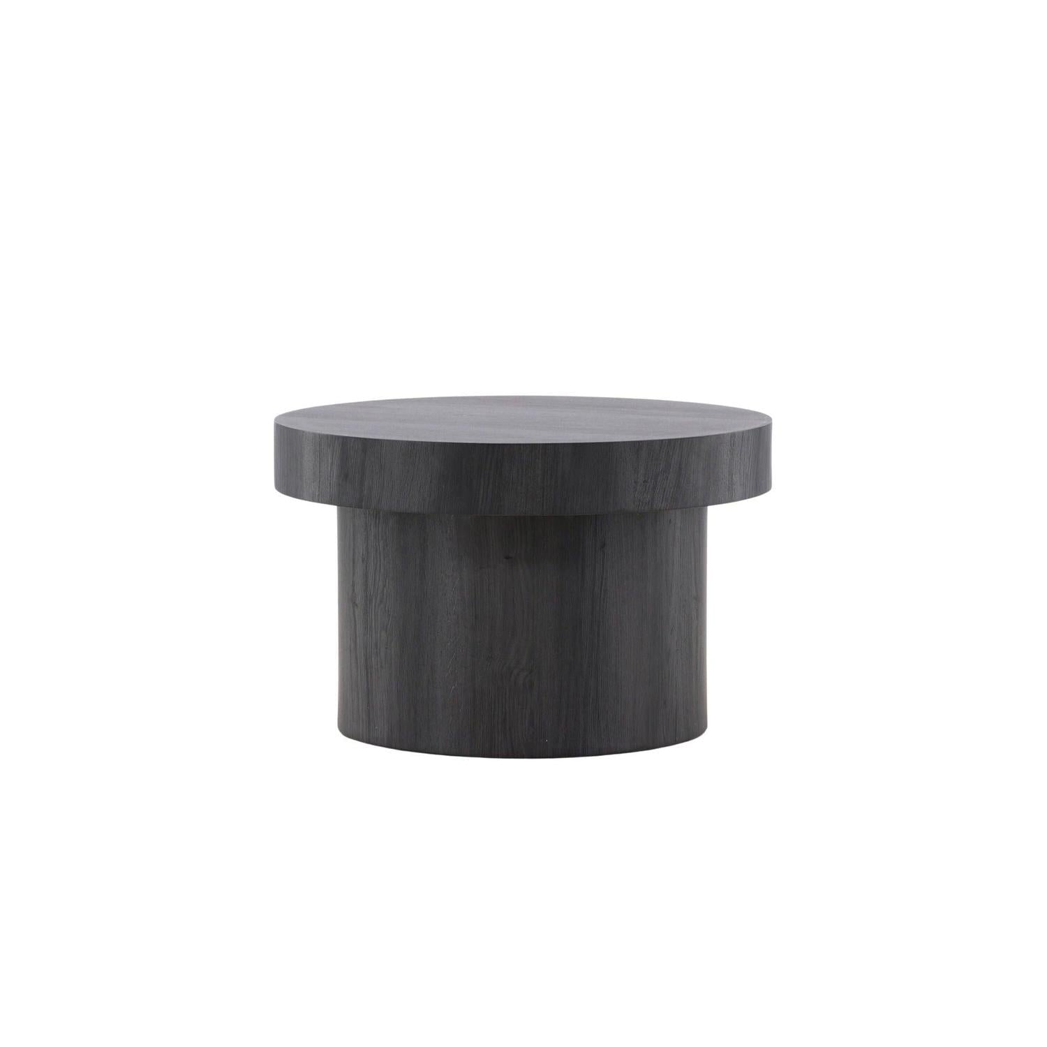 Couchtisch Malung 80cm - Schwarz-Couchtische-Venture Home-le canapé