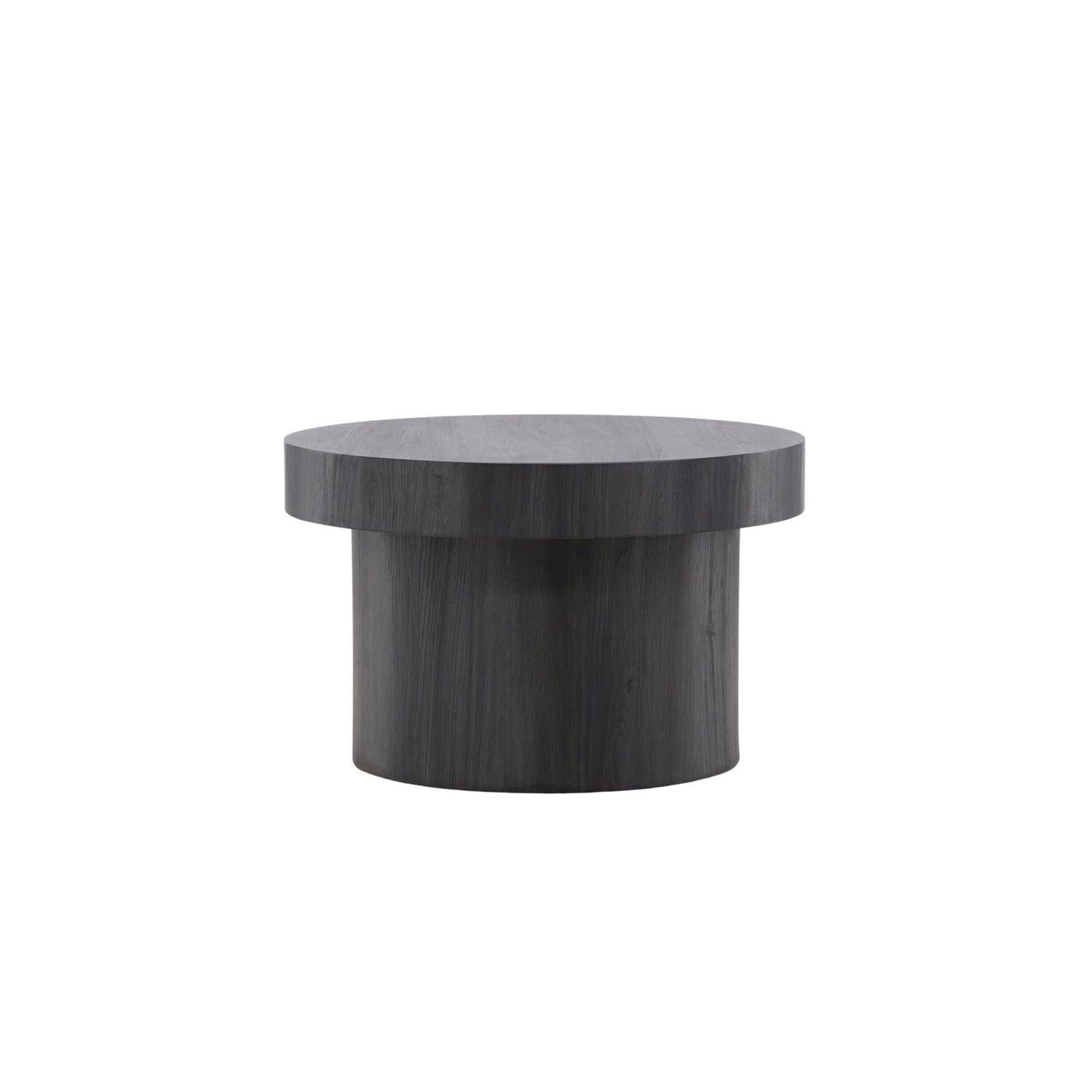 Couchtisch Malung 80cm - Schwarz-Couchtische-Venture Home-le canapé