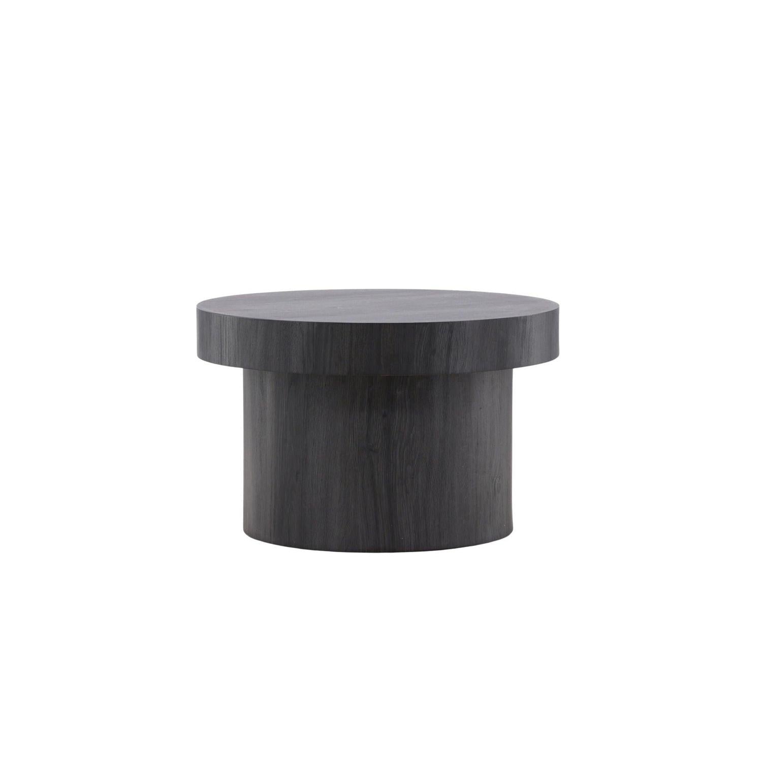 Couchtisch Malung 80cm - Schwarz-Couchtische-Venture Home-le canapé