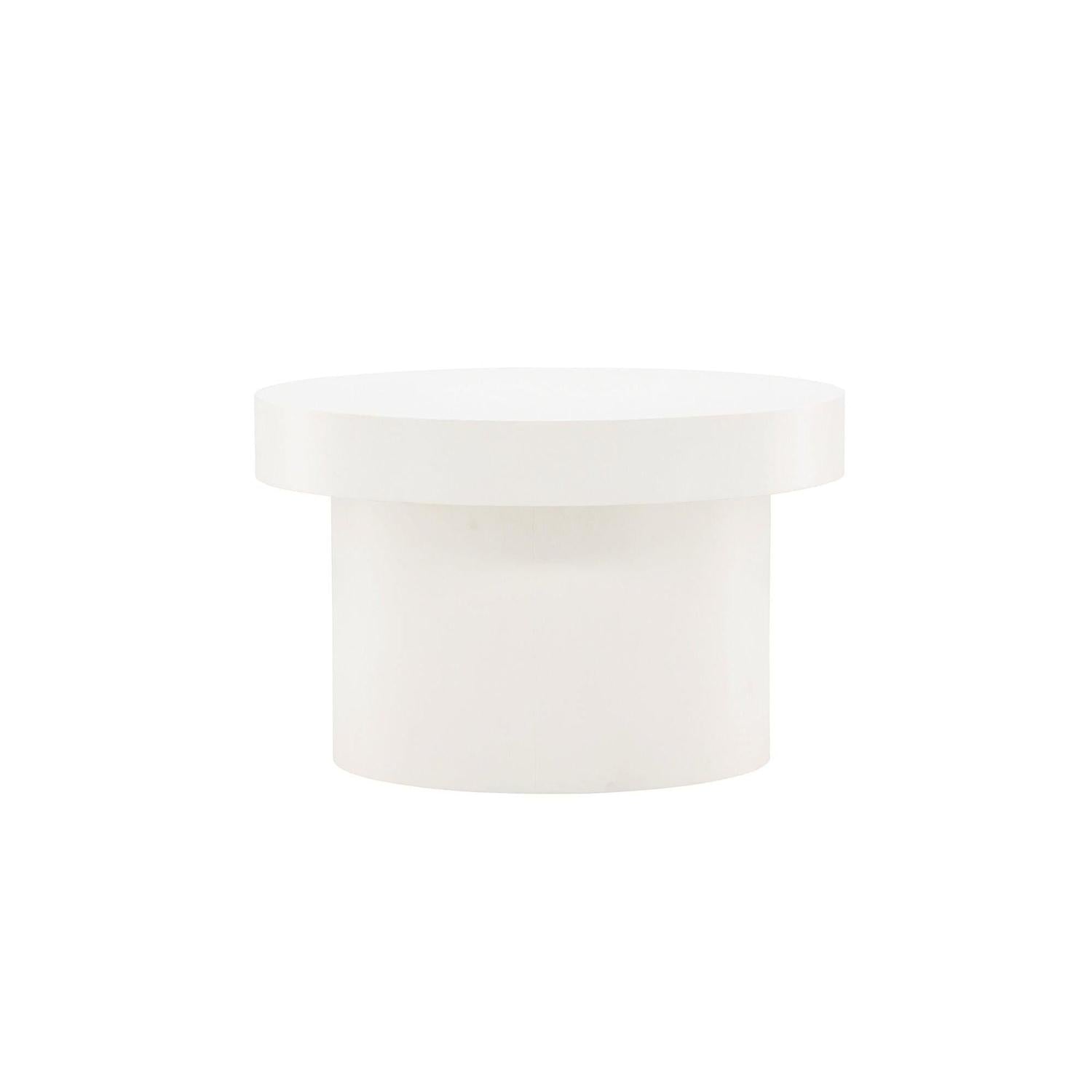 Couchtisch Malung 80cm - Weiß-Couchtisch-Venture Home-le canapé