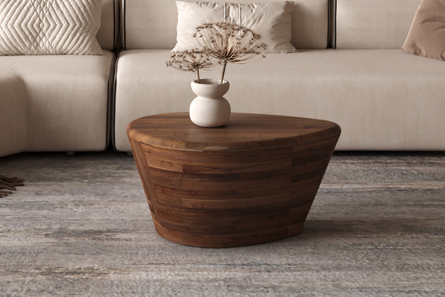 Couchtisch Matteo 70cm - Braun-Couchtisch-Rousseau-le canapé