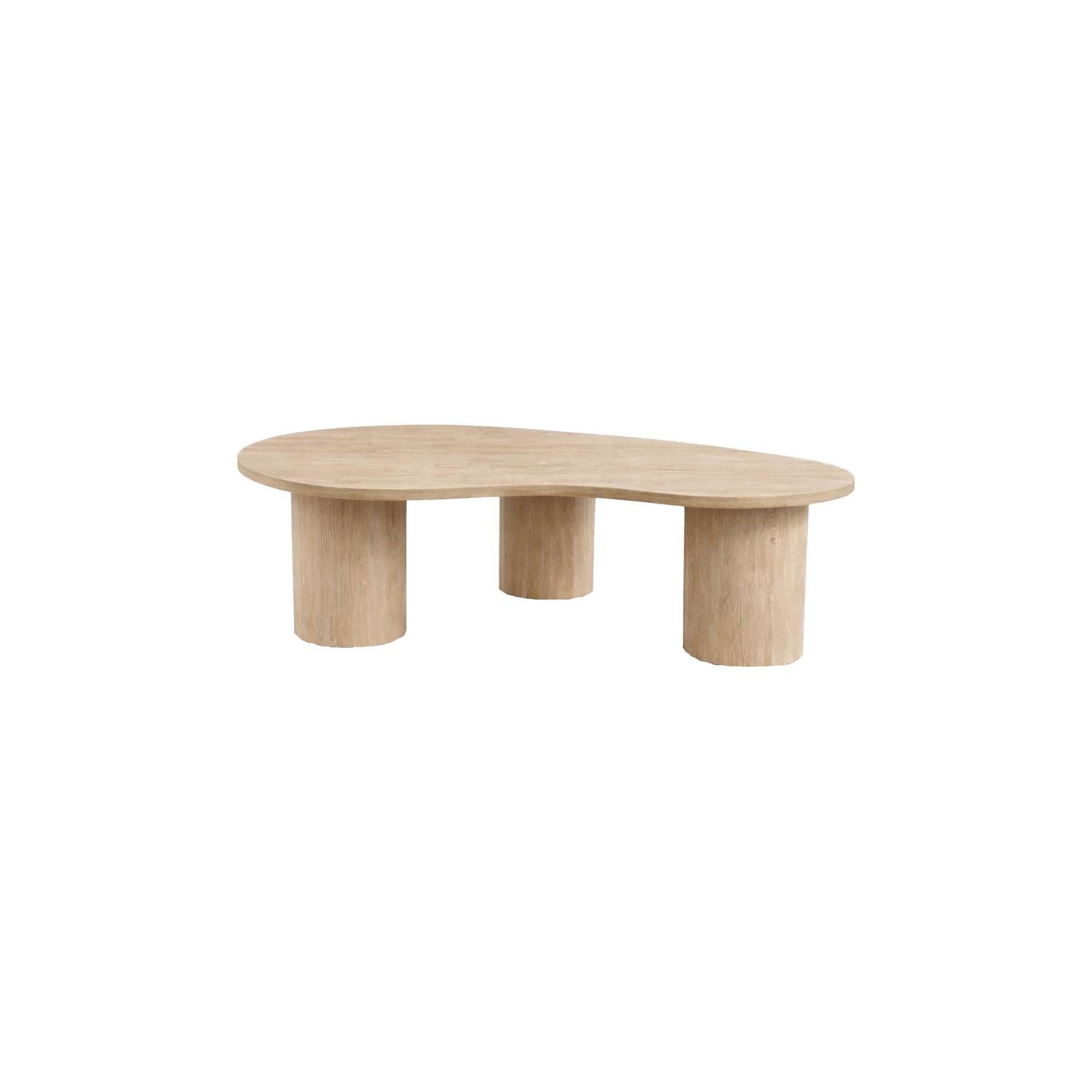 Couchtisch Megg 130cm - Hellbraun-Couchtische-Venture Home-le canapé