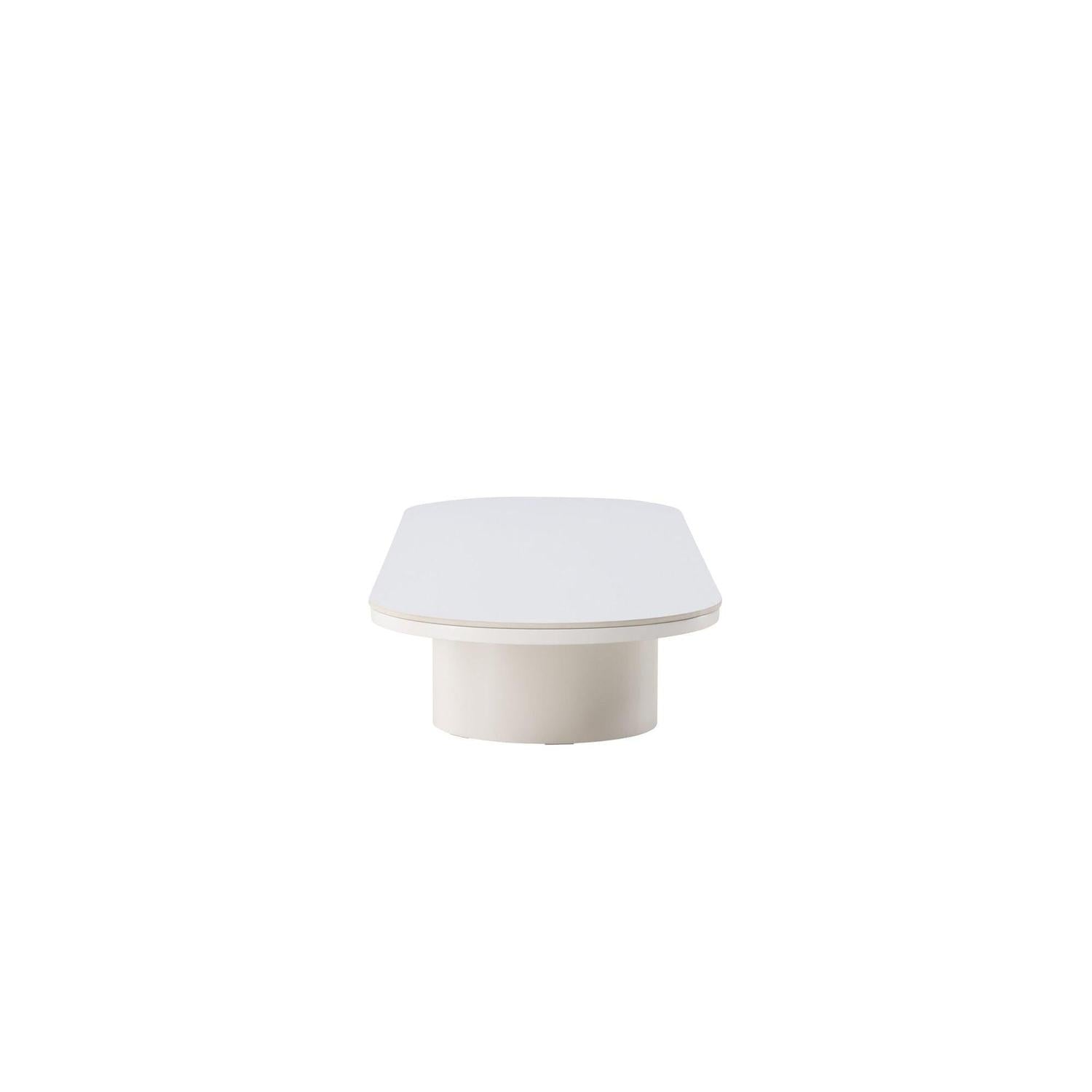 Couchtisch Narvik 190*60cm in Sinterstein Optik - Beige-Couchtische-Venture Home-le canapé