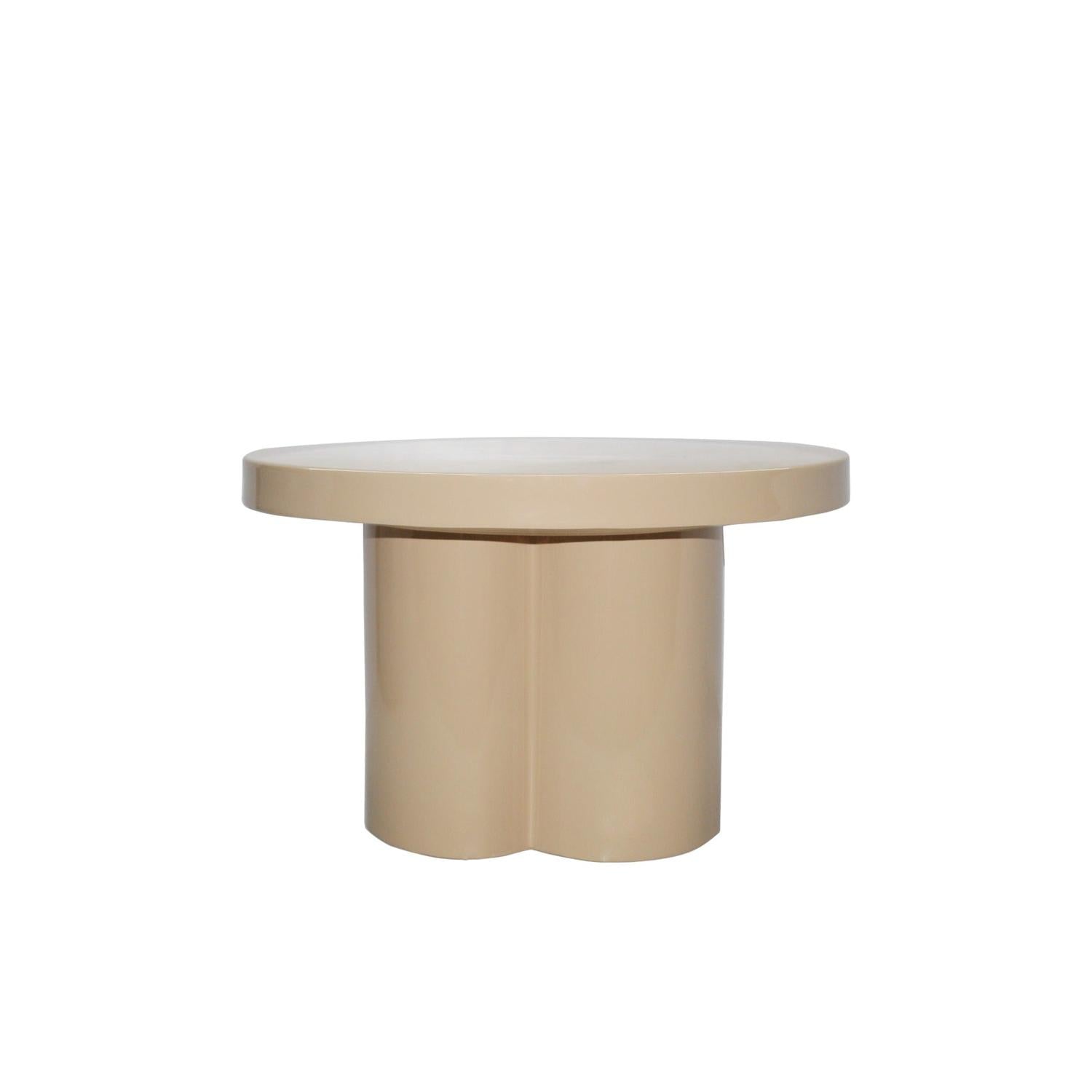 Couchtisch Noa Ø57cm - Beige-Couchtische-Livingfurn-le canapé