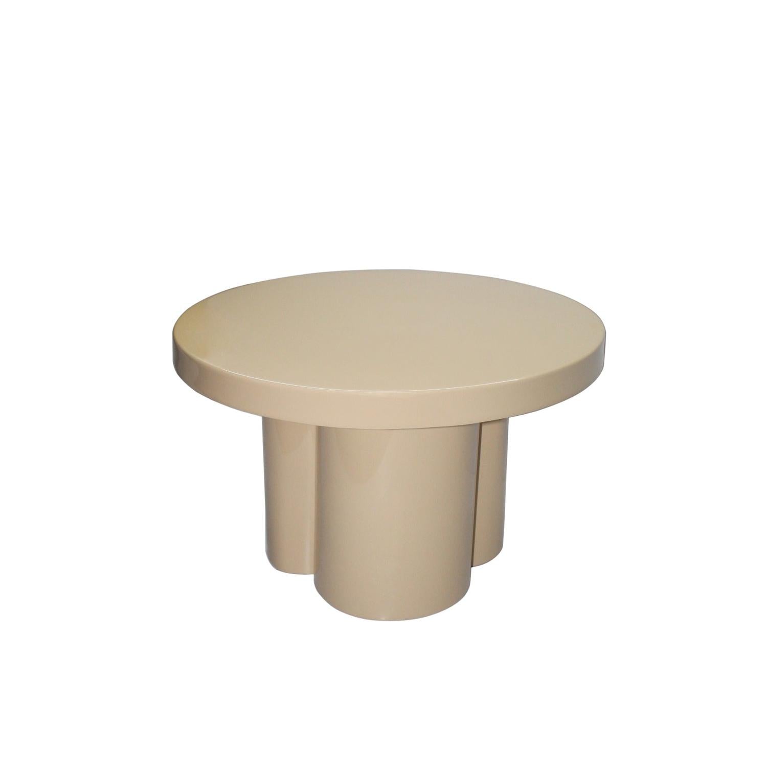 Couchtisch Noa Ø57cm - Beige-Couchtische-Livingfurn-le canapé