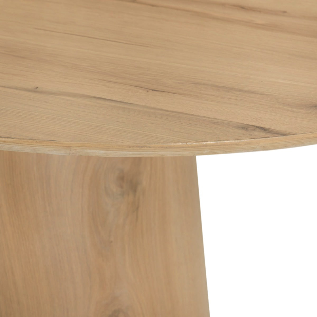 Couchtisch Novero Oval 120 aus Eichenholz - Hellbraun-Couchtische-Livingfurn-le canapé