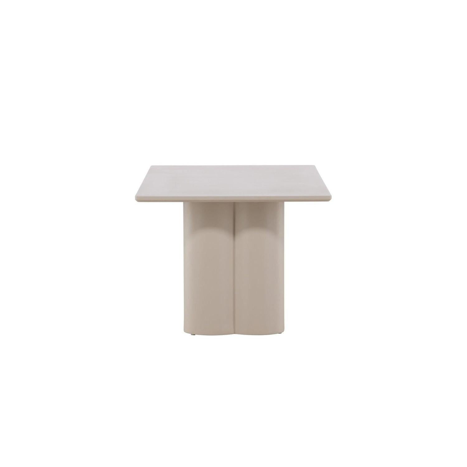 Couchtisch Olivia 120cm - Beige-Couchtische-Venture Home-le canapé