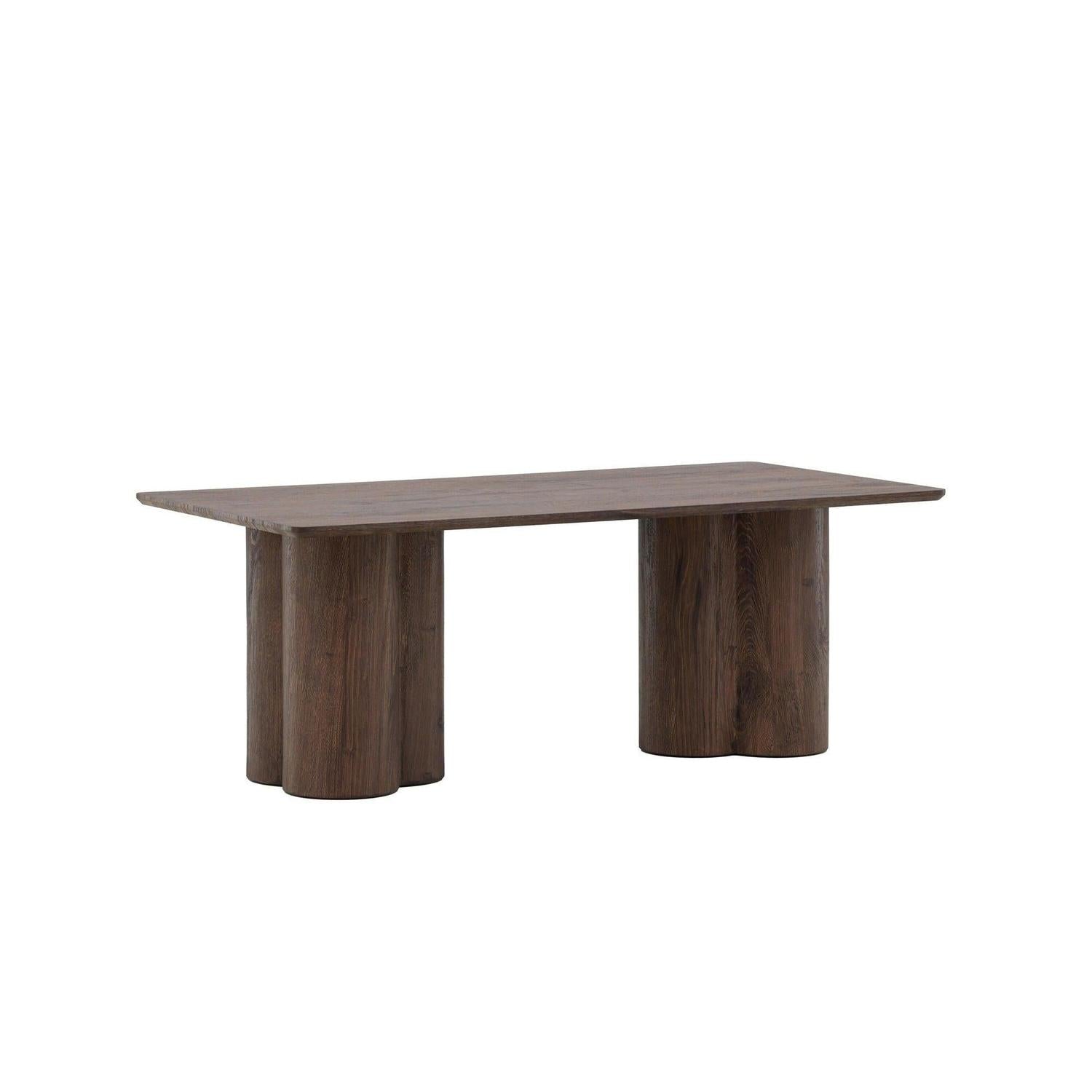 Couchtisch Olivia 120cm - Mokka-Couchtische-Venture Home-le canapé