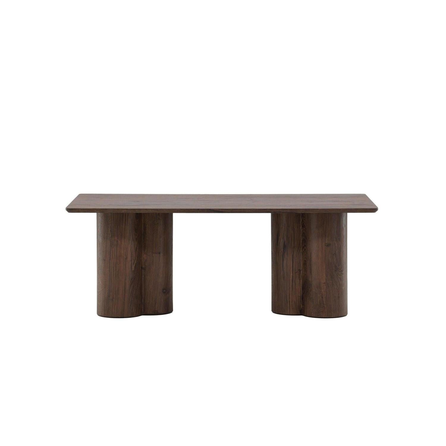 Couchtisch Olivia 120cm - Mokka-Couchtische-Venture Home-le canapé