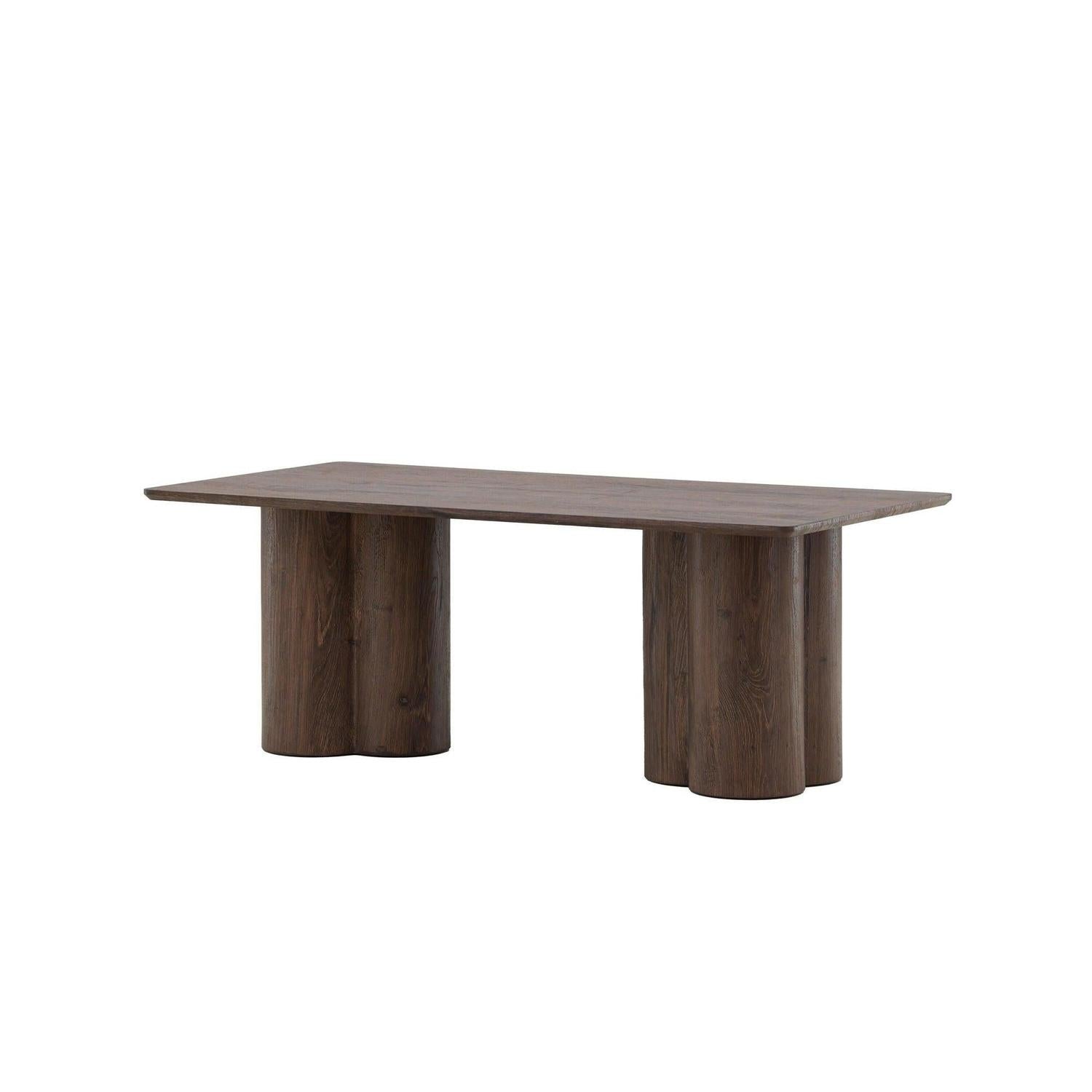 Couchtisch Olivia 120cm - Mokka-Couchtische-Venture Home-le canapé