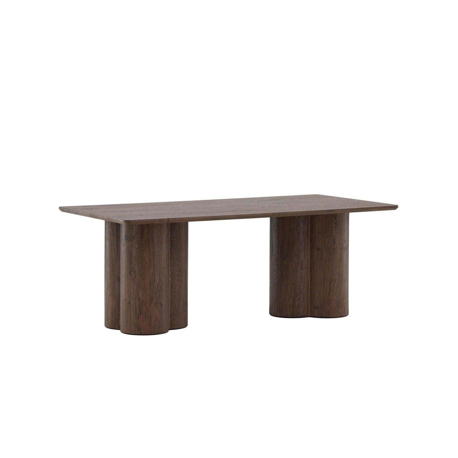 Couchtisch Olivia 120cm - Mokka-Couchtische-Venture Home-le canapé