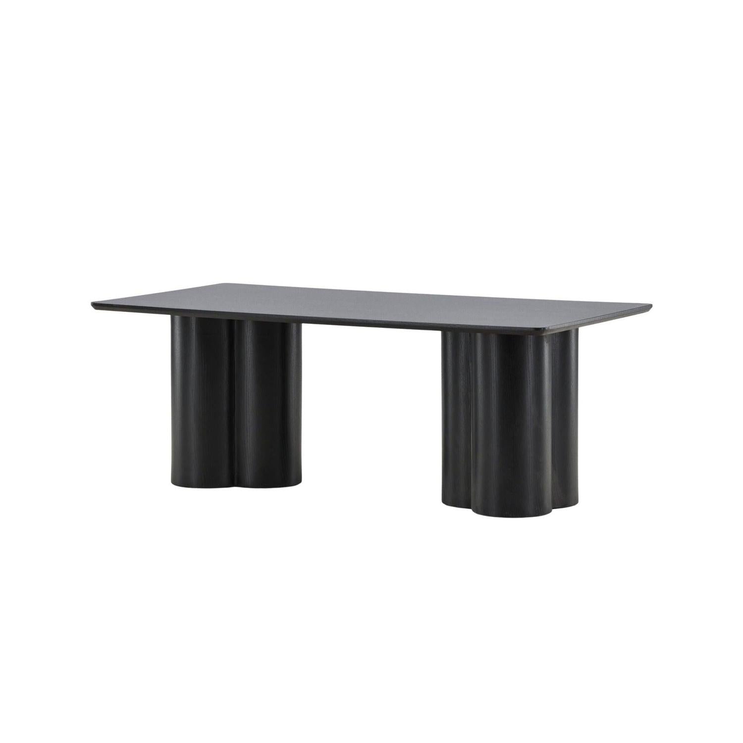 Couchtisch Olivia 120cm - Schwarz-Couchtische-Venture Home-le canapé