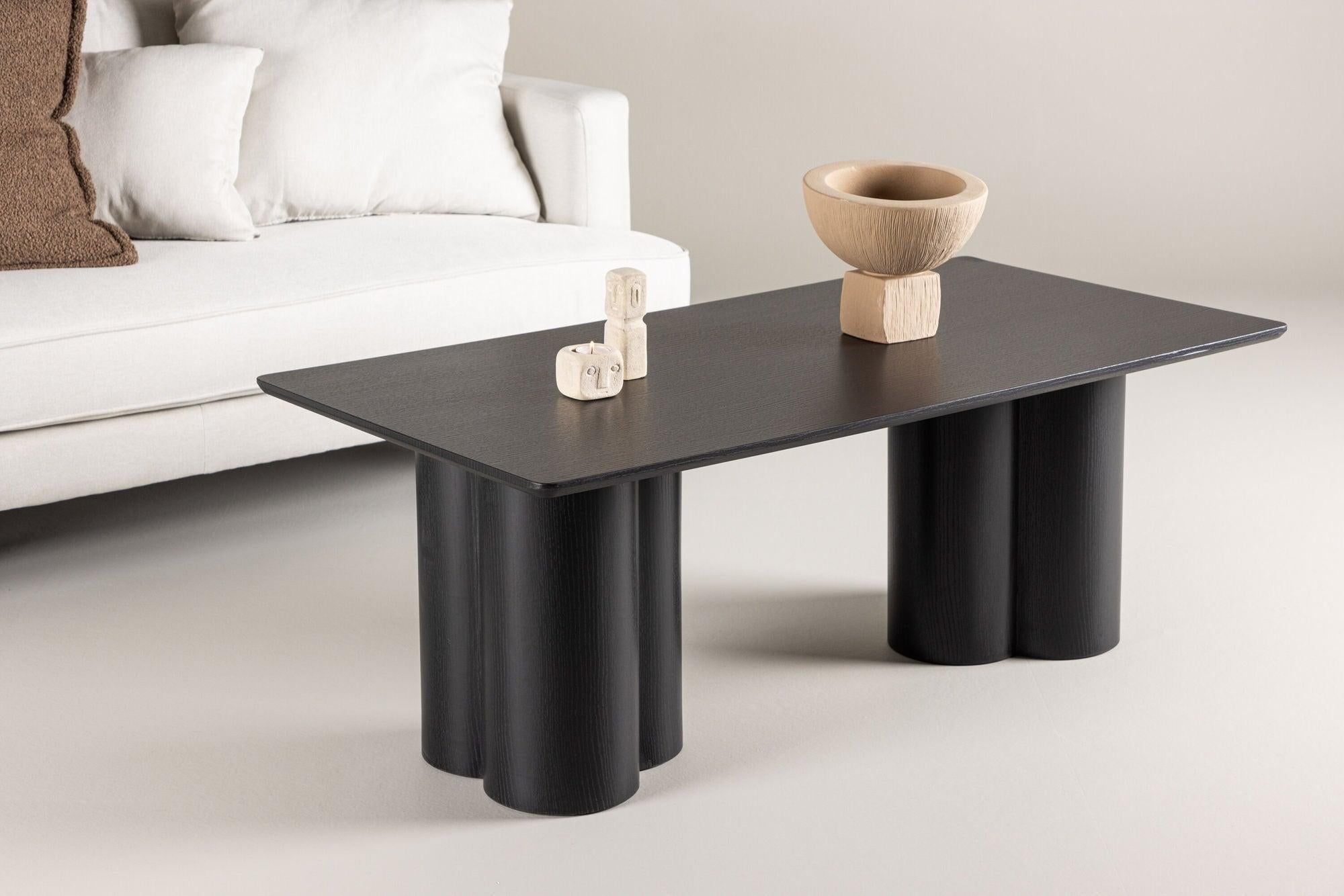 Couchtisch Olivia 120cm - Schwarz-Couchtische-Venture Home-le canapé