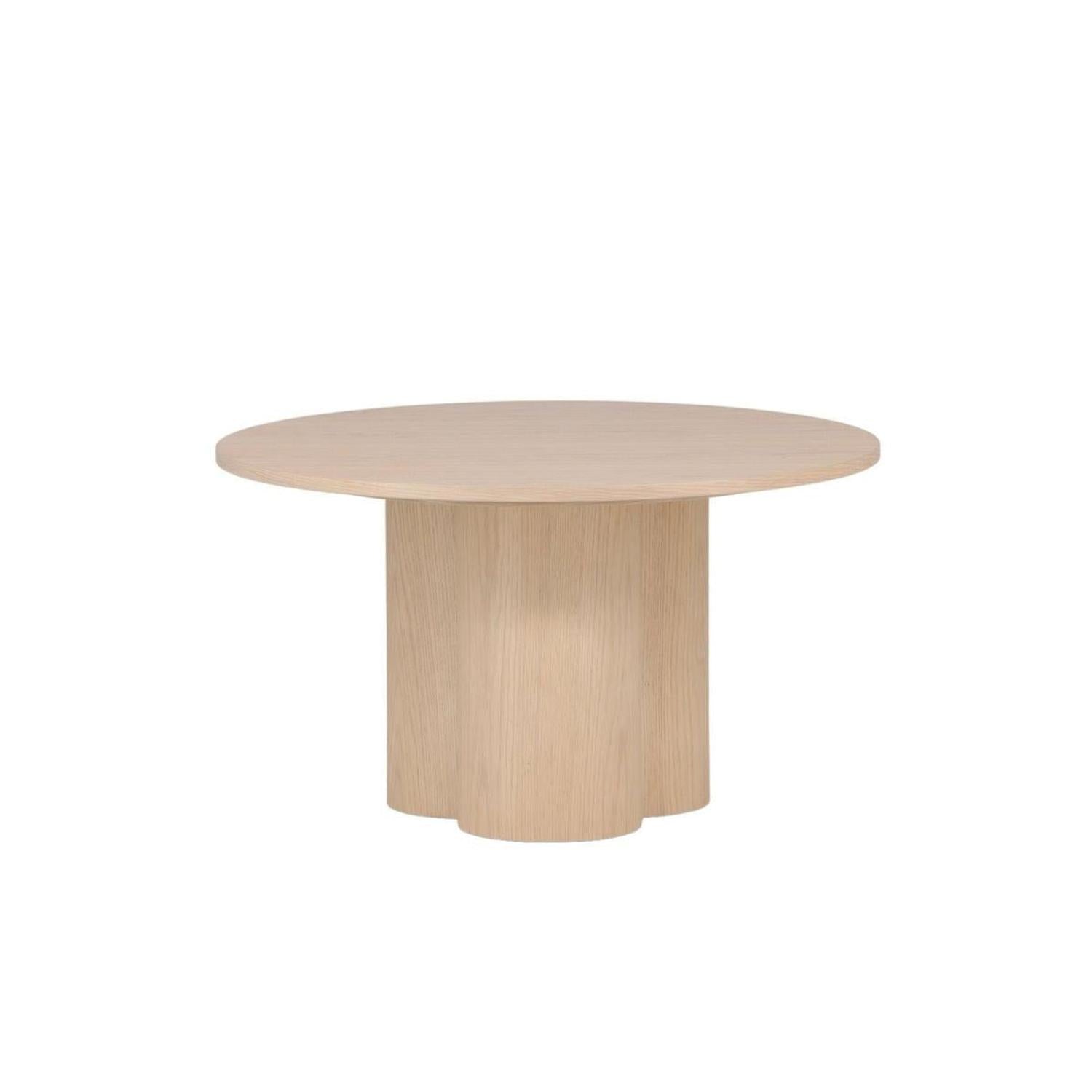 Couchtisch Olivia Ø80cm - Kalkweiß-Couchtisch-Venture Home-le canapé