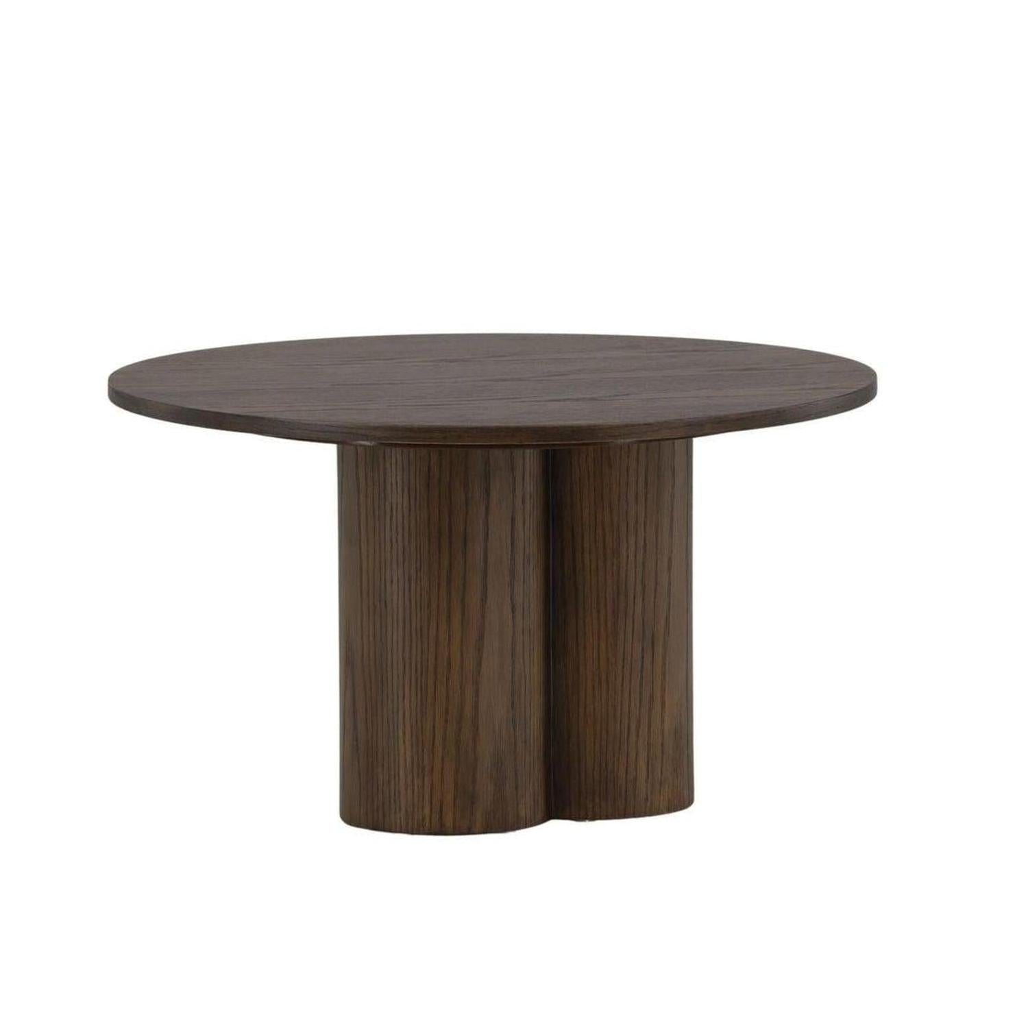 Couchtisch Olivia Ø80cm - Mokka-Couchtisch-Venture Home-le canapé