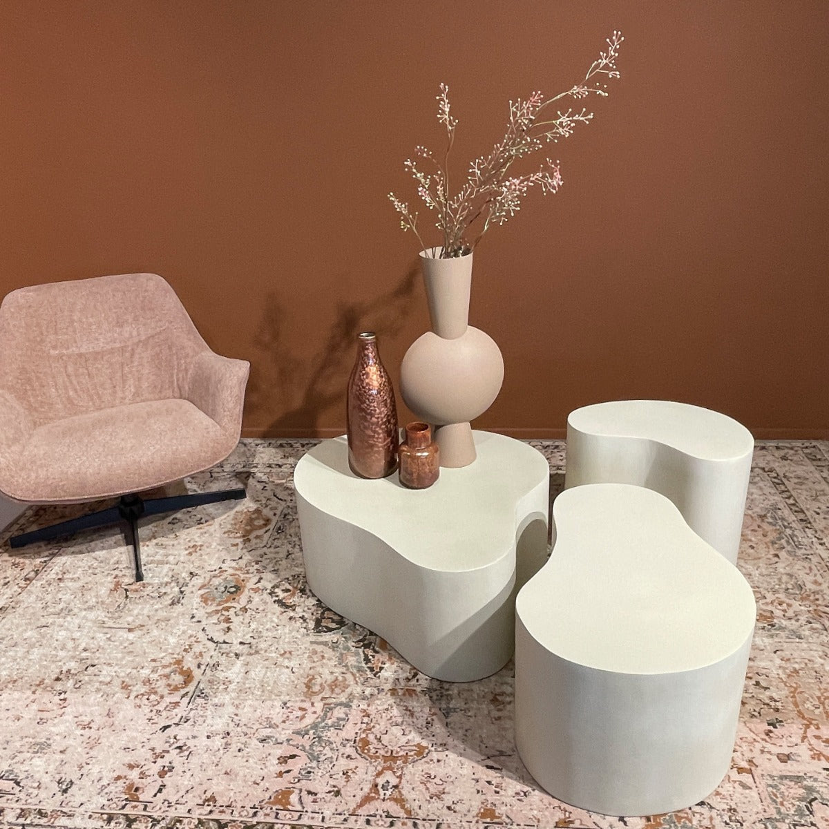 Couchtisch Organic - Beige-Couchtische-Livingfurn-le canapé