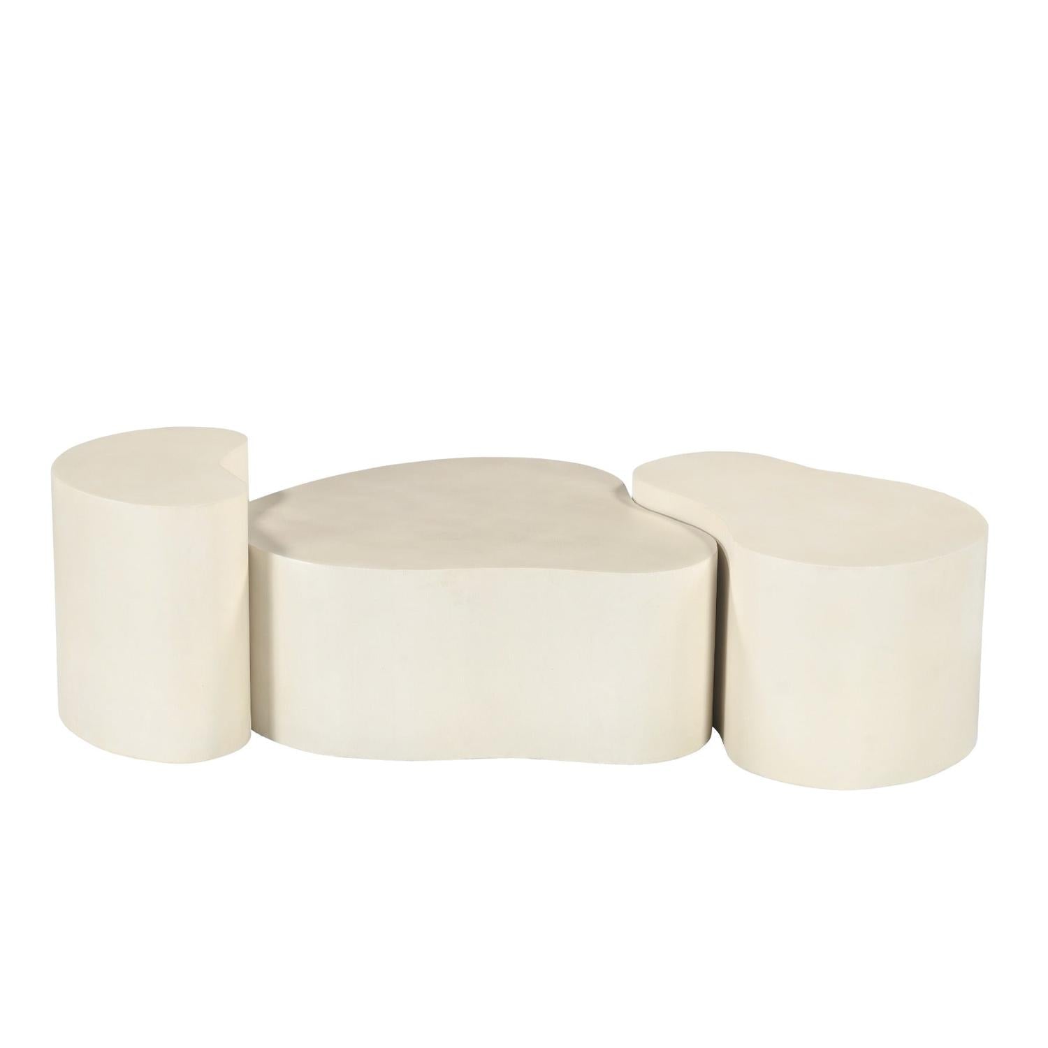 Couchtisch Organic - Beige-Couchtische-Livingfurn-le canapé