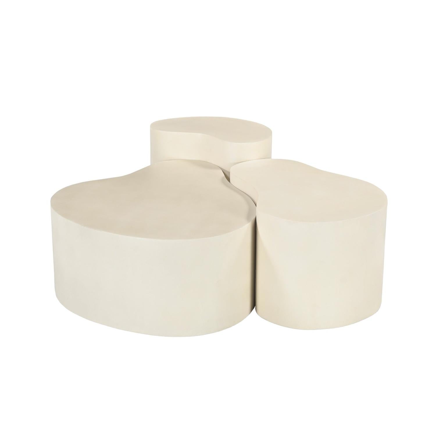 Couchtisch Organic - Beige-Couchtische-Livingfurn-le canapé