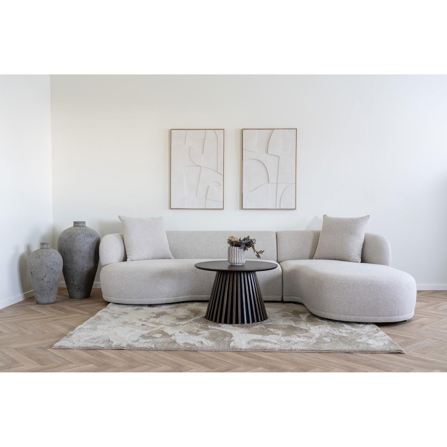 Couchtisch Osaka Ø70cm - Dunkelbraun-Couchtische-House Nordic-le canapé