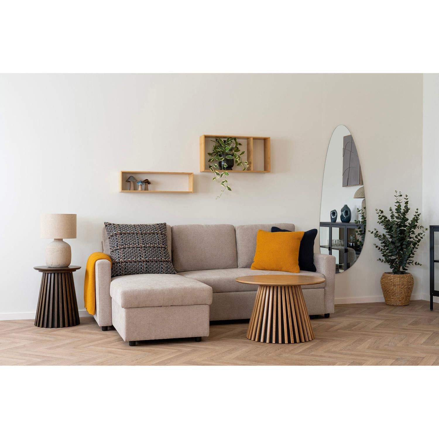 Couchtisch Osaka Ø70cm - Hellbraun-Couchtische-House Nordic-le canapé