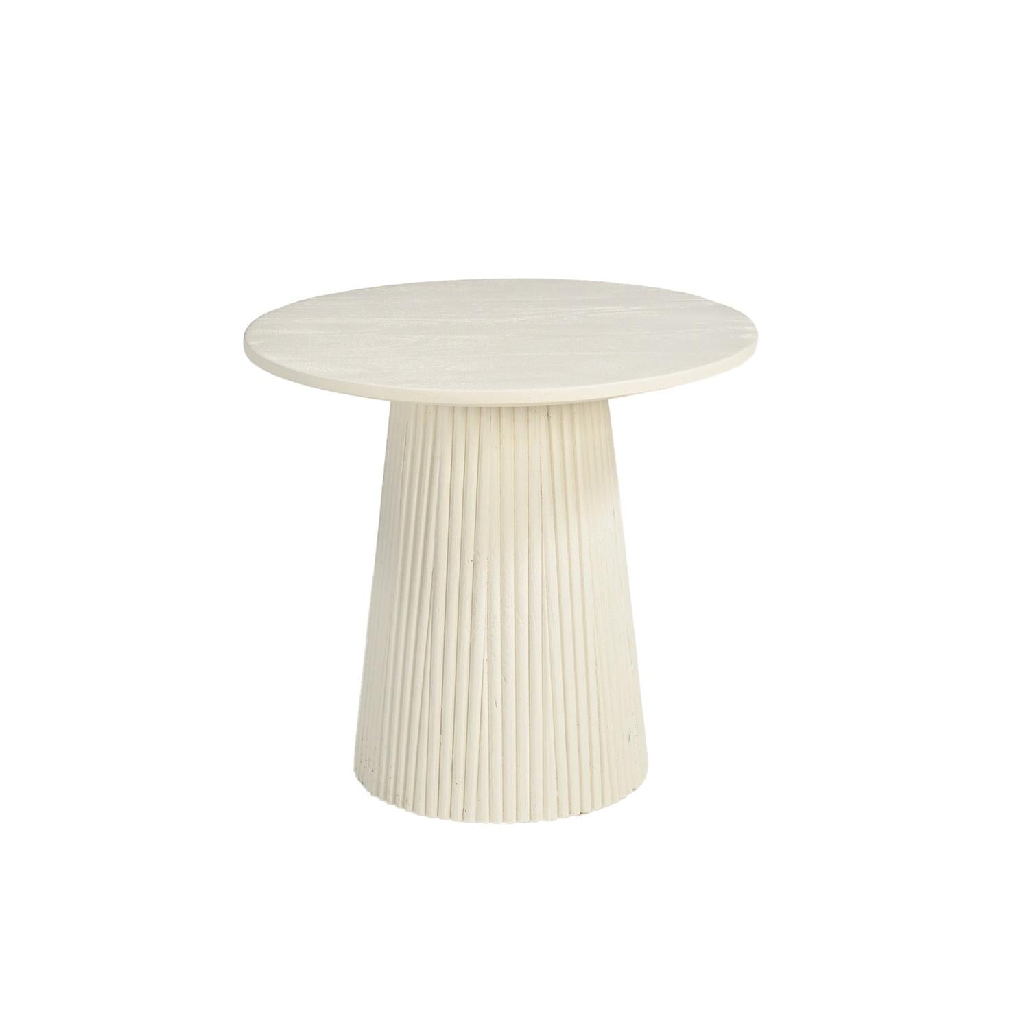 Couchtisch Patrice Ø50cm - Beige-Couchtisch-Livingfurn-le canapé
