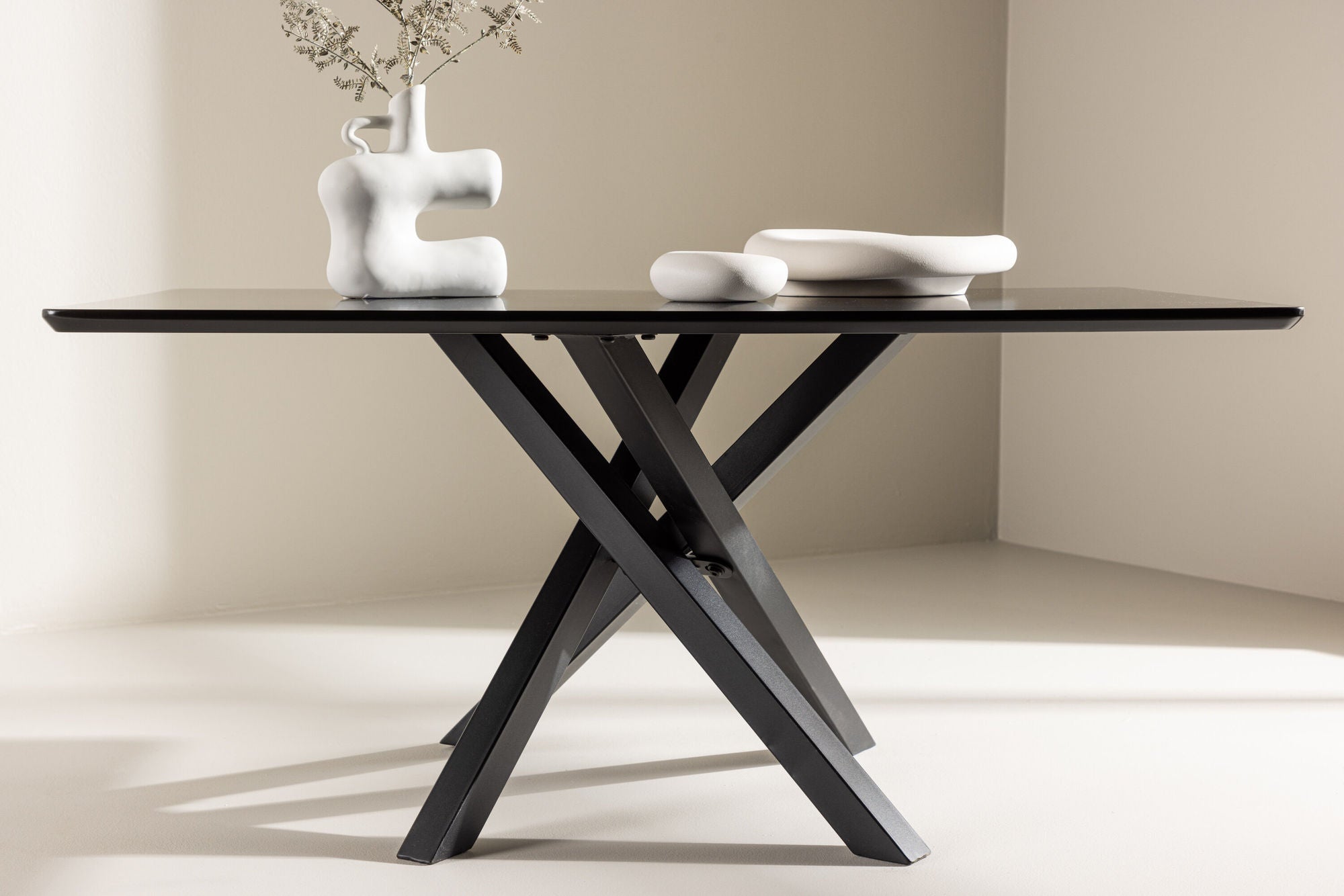Couchtisch Piazza 100cm - Schwarz-Couchtische-Venture Home-le canapé
