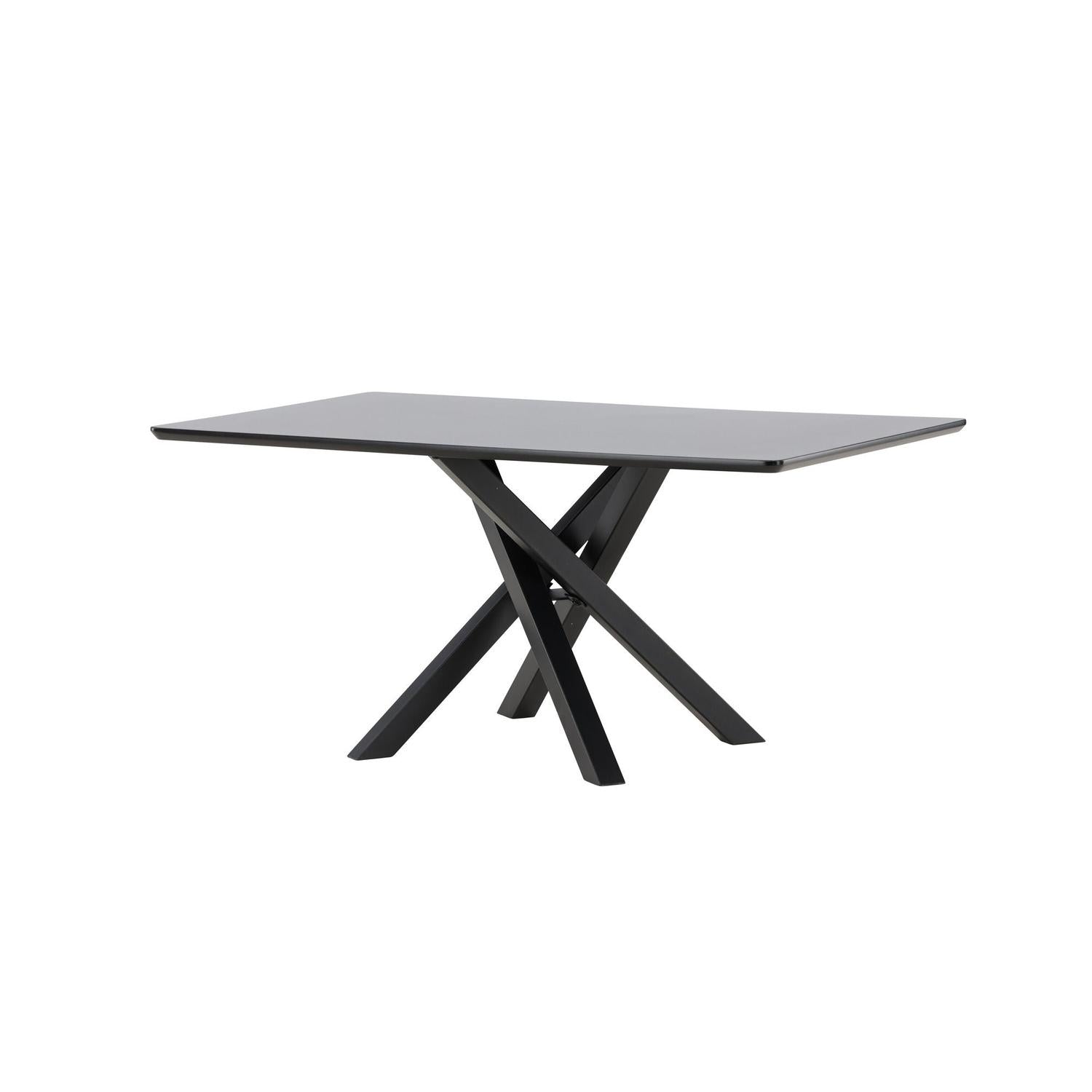 Couchtisch Piazza asu Holzwerkstoff 100x60cm - Schwarz-Couchtisch-Venture Home-le canapé