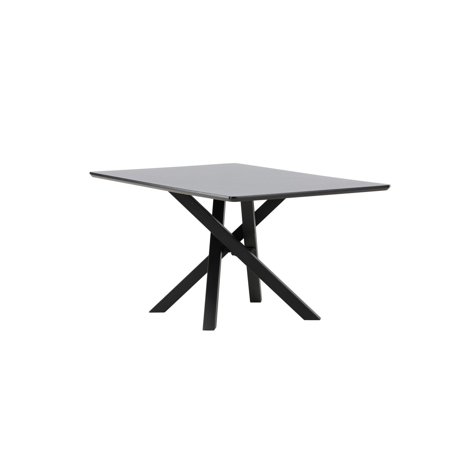 Couchtisch Piazza asu Holzwerkstoff 100x60cm - Schwarz-Couchtisch-Venture Home-le canapé