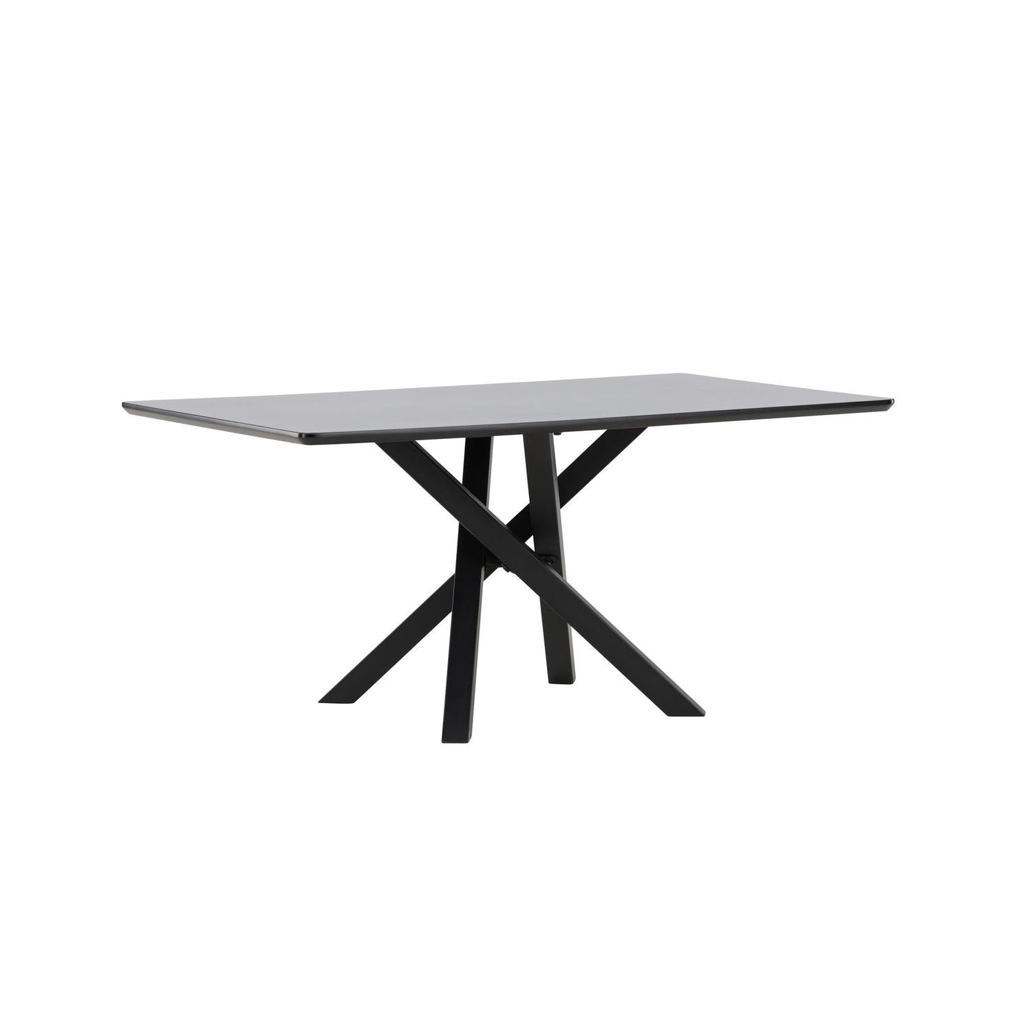 Couchtisch Piazza asu Holzwerkstoff 100x60cm - Schwarz-Couchtisch-Venture Home-le canapé