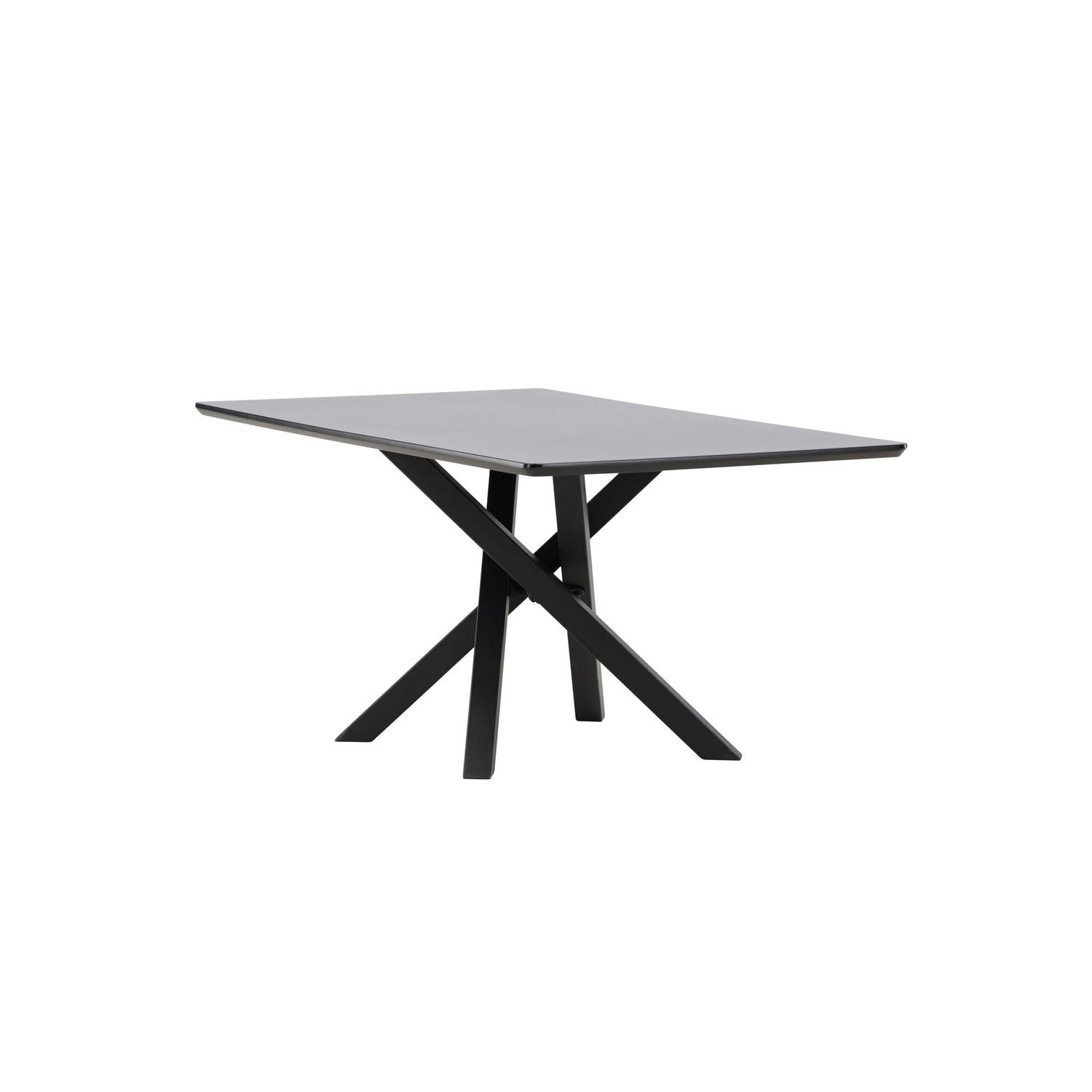 Couchtisch Piazza asu Holzwerkstoff 100x60cm - Schwarz-Couchtisch-Venture Home-le canapé