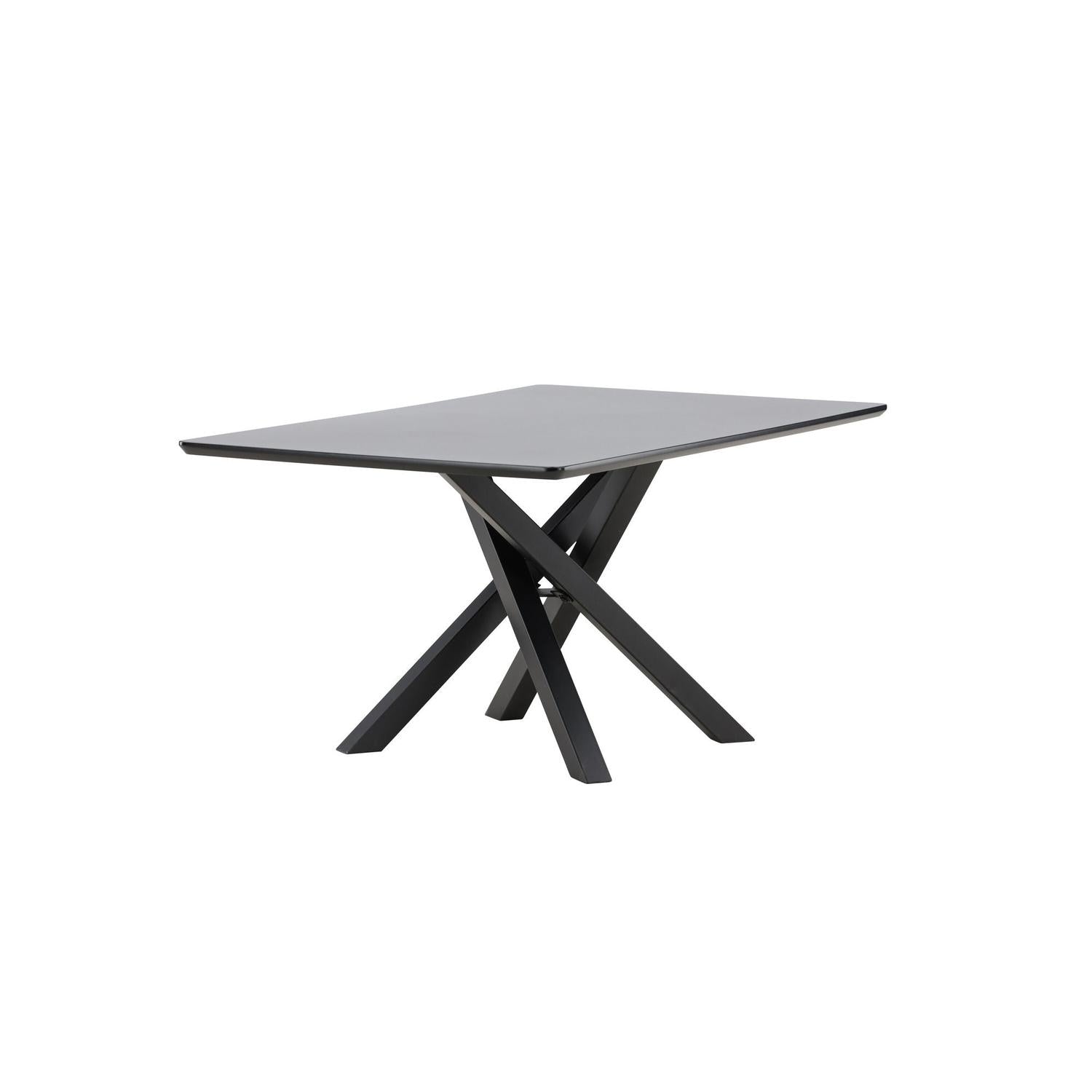 Couchtisch Piazza asu Holzwerkstoff 100x60cm - Schwarz-Couchtisch-Venture Home-le canapé