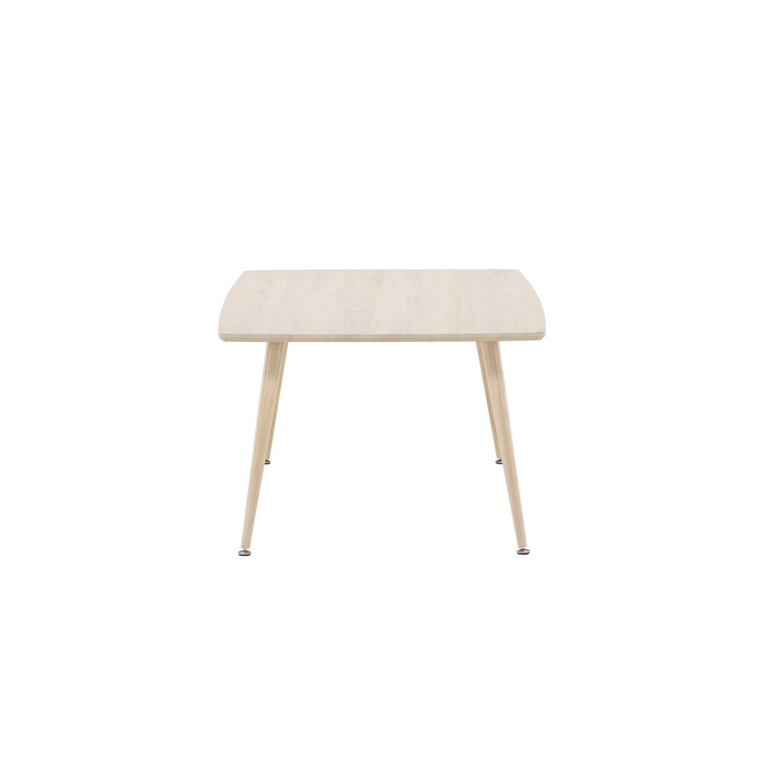 Couchtisch Plaza 120cm - Cremeweiß-Couchtische-Venture Home-le canapé