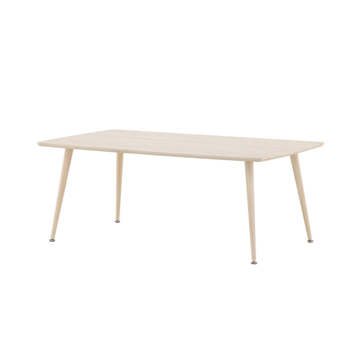 Couchtisch Plaza 120cm - Cremeweiß-Couchtische-Venture Home-le canapé