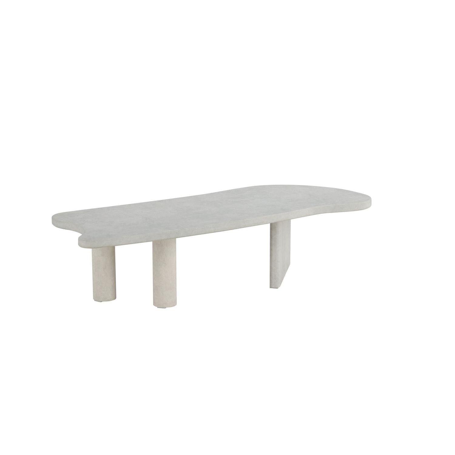 Couchtisch Polle 160cm - Grau-Couchtische-Venture Home-le canapé