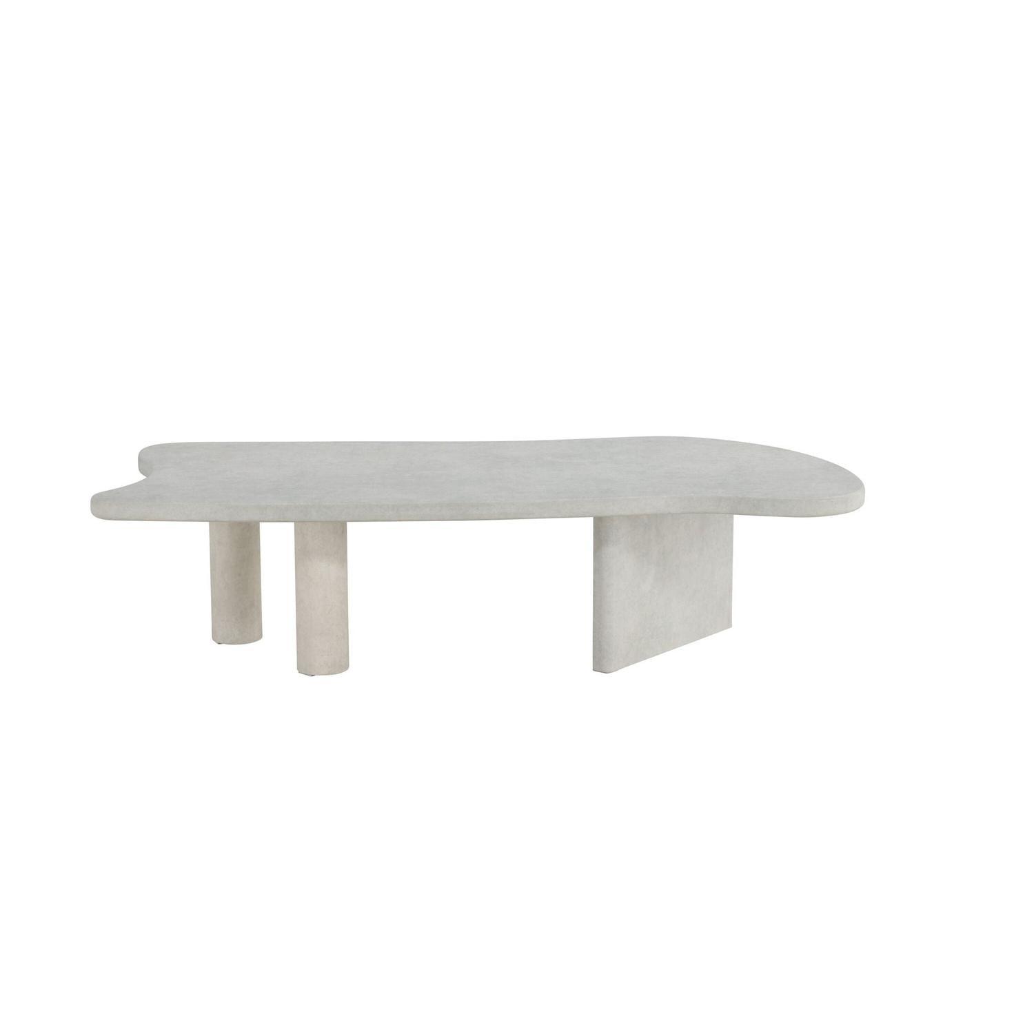 Couchtisch Polle 160cm - Grau-Couchtische-Venture Home-le canapé
