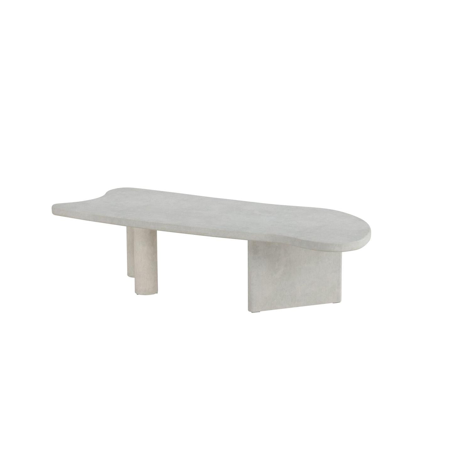 Couchtisch Polle 160cm - Grau-Couchtische-Venture Home-le canapé