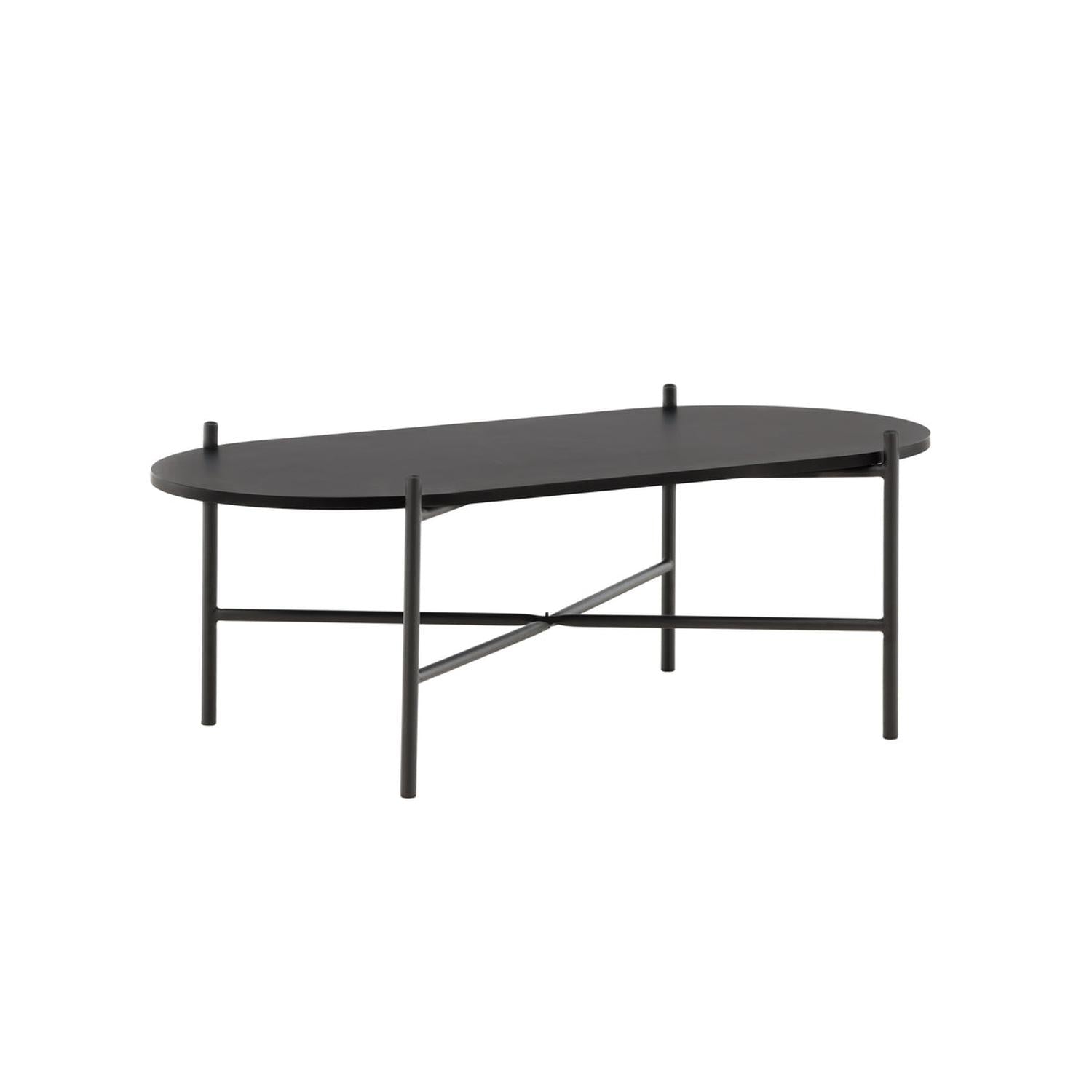 Couchtisch Pueblo 120cm - Schwarz-Couchtische-Venture Home-le canapé