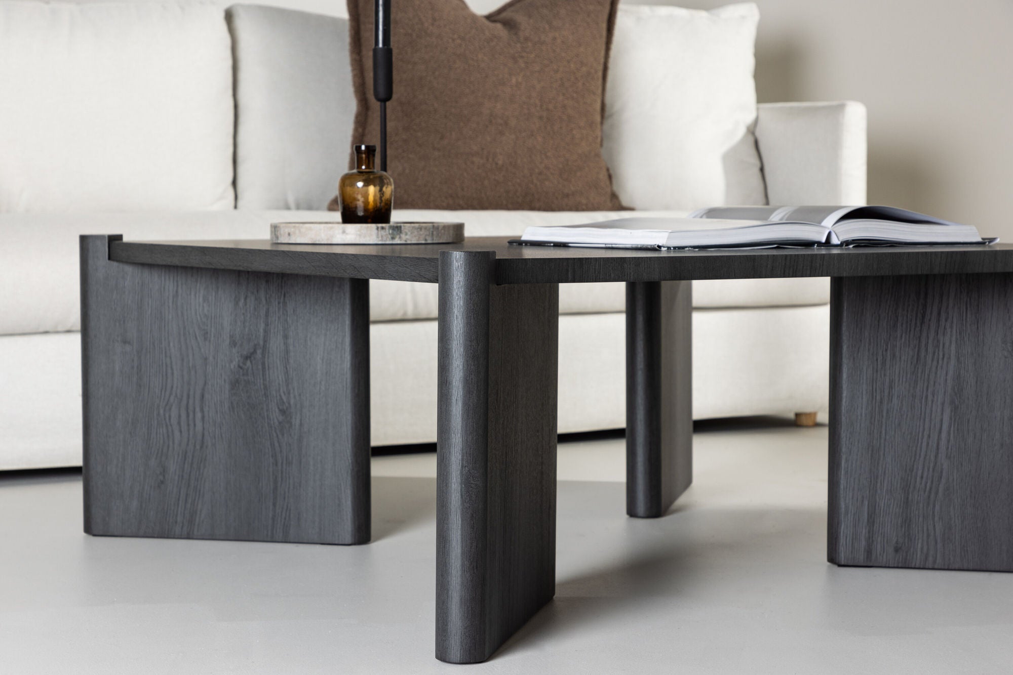 Couchtisch Rogaland 100cm - Schwarz-Couchtische-Venture Home-le canapé